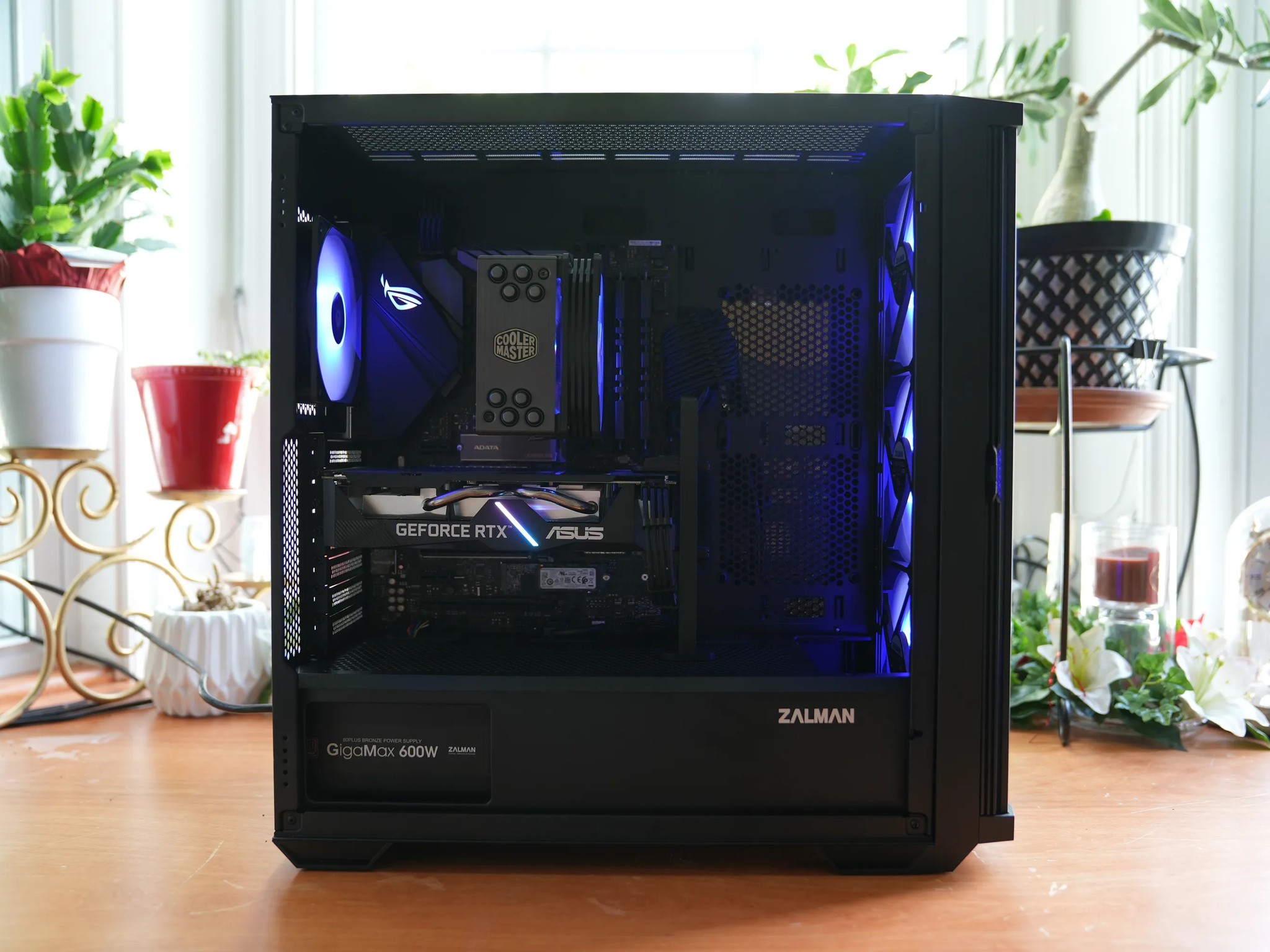 ⚫ Midnight Glow 🌟 : Ryzen 7 3700X | RTX 2060 6GB | 16GB 3600MHz DDR4 | 1.2TB SSD | Black Gaming PC