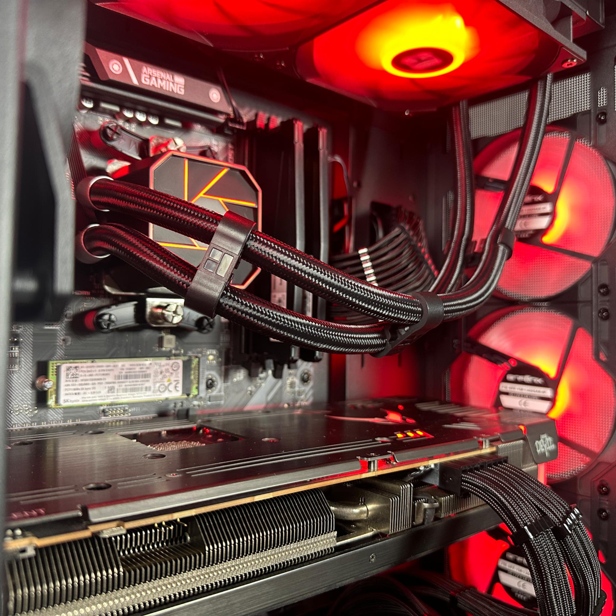 🟥"Red Devil 2.0"⬛️ 1080P/1440P Gaming PC! | Ryzen 9 | 6700XT 12GB | 32GB DDR4 | 1TB NVME SSD |