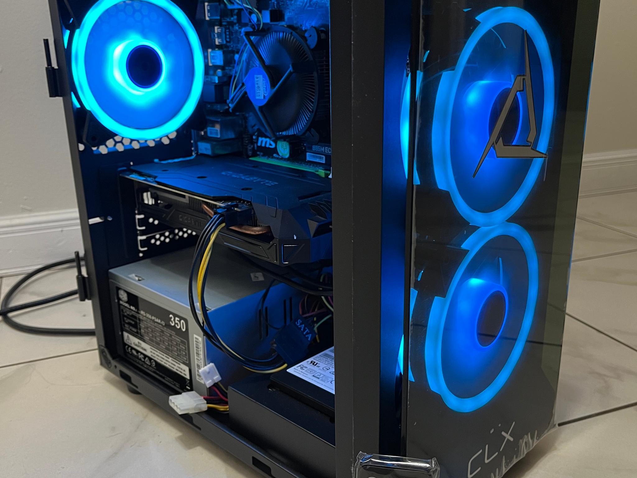 Budget Gaming PC - Intel i7-4790, NVIDIA GTX 1060, 16GB RAM, 870 GB Storage, w/ Wi-Fi & BT