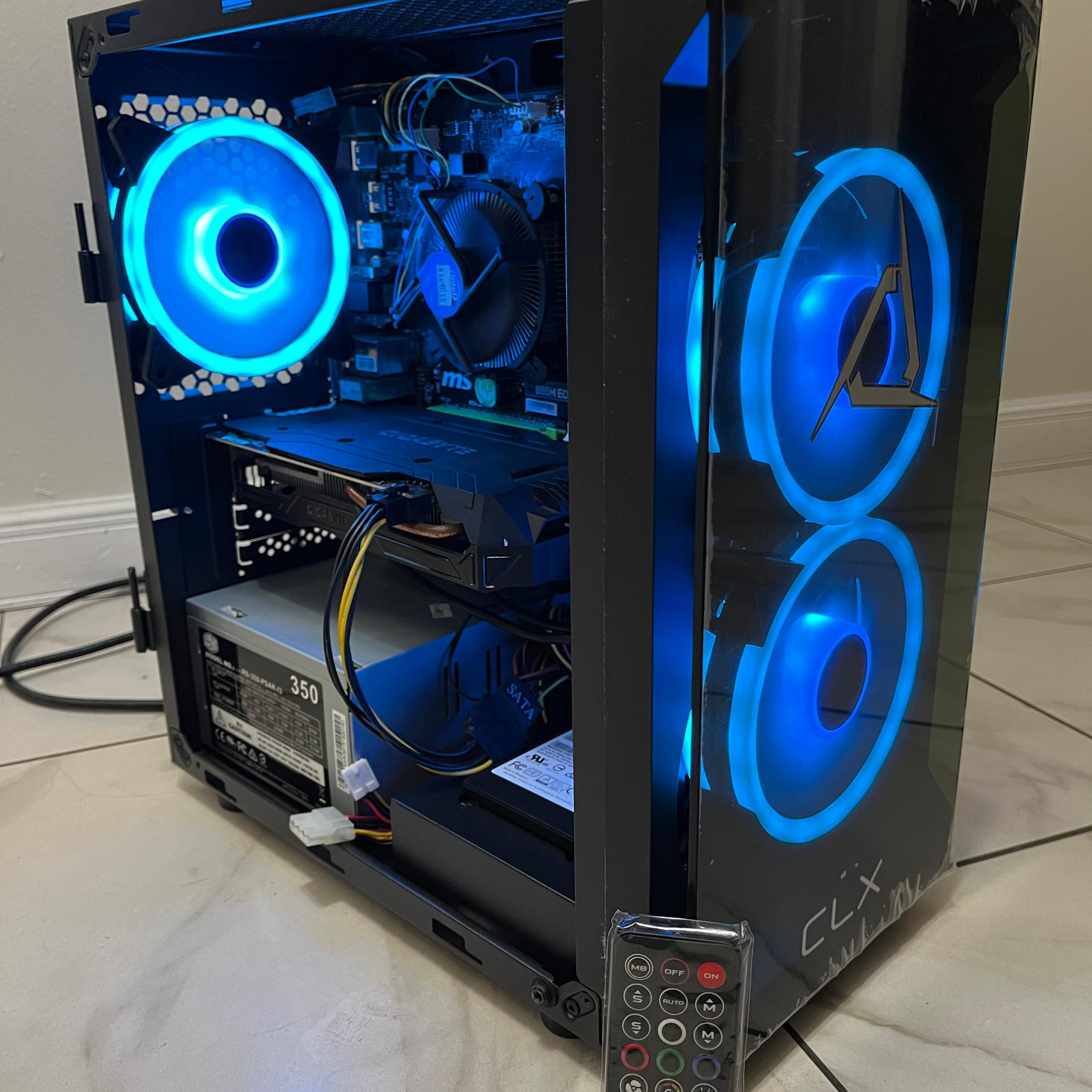 Budget Gaming PC - Intel i7-4790, NVIDIA GTX 1060, 16GB RAM, 870 GB Storage, w/ Wi-Fi & BT