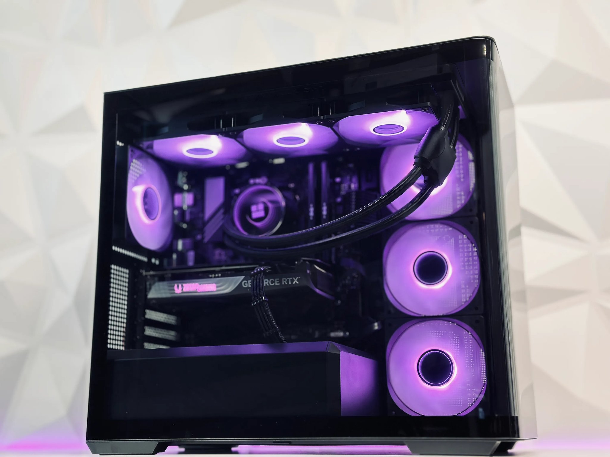 🌌🌑Dark Nebula🔭Liquid Cooled Gaming PC🔭Nvidia RTX 4070 Super 12GB🔭Ryzen 5 7600X🔭32GB DDR5🔭1TB