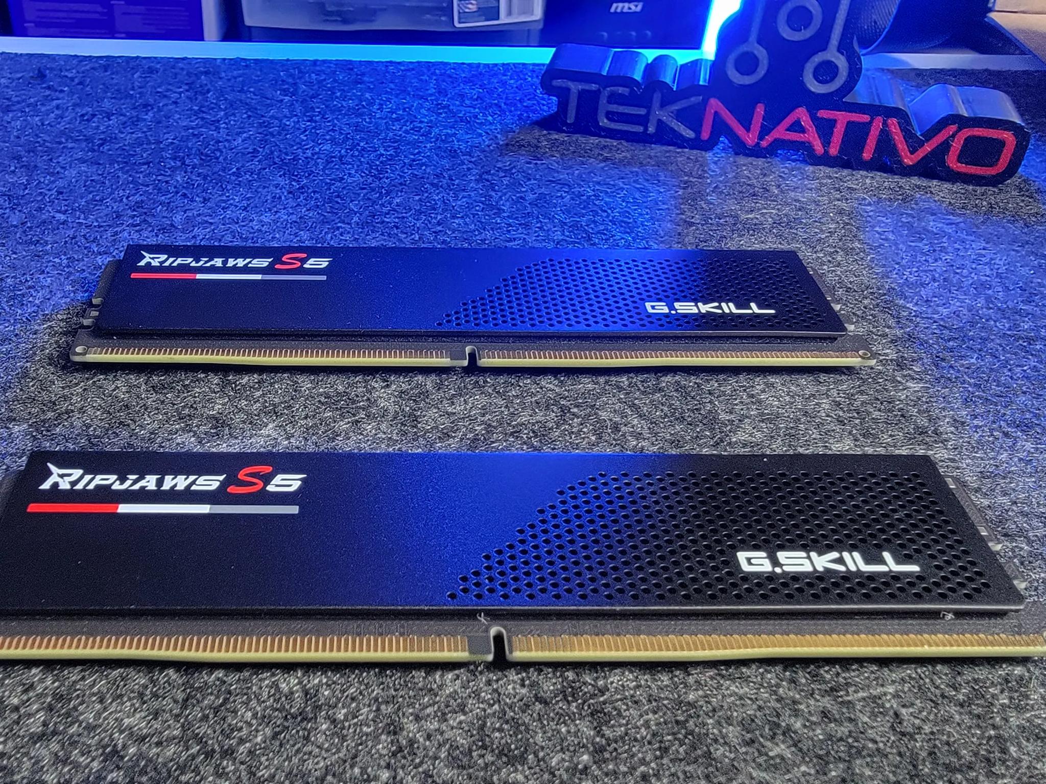 G.Skill Ripjaws S5 32GB (2x16GB) DDR5-6000 XMP 3.0