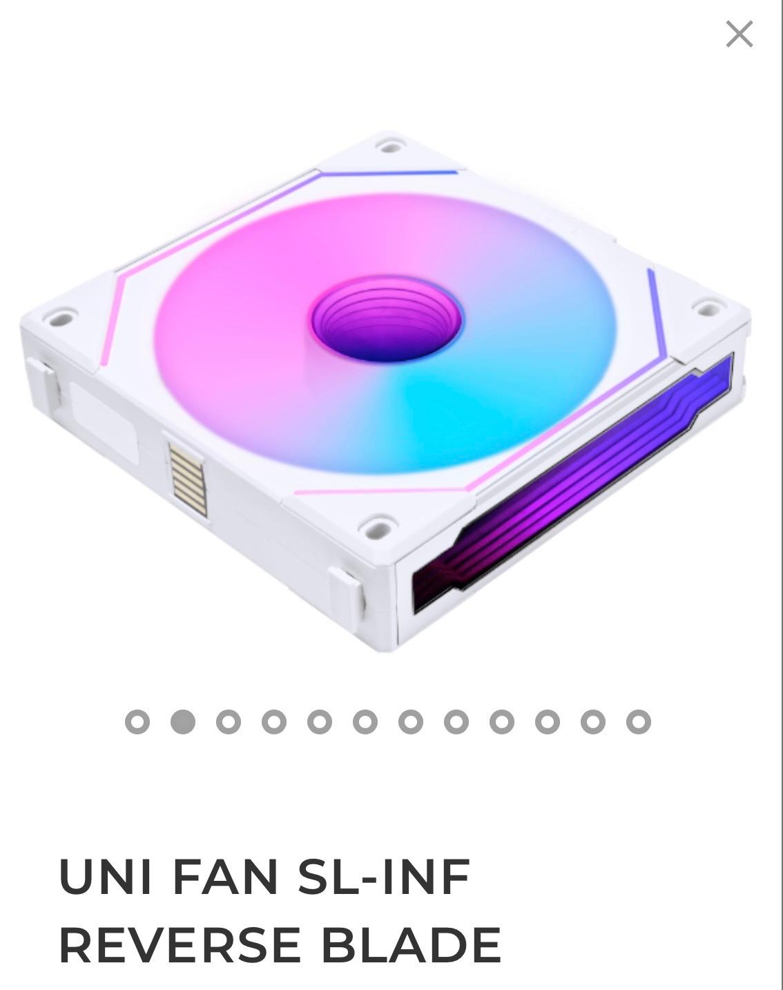 HAVN HS 420 VGPU with Lian-Li Fan kit X2