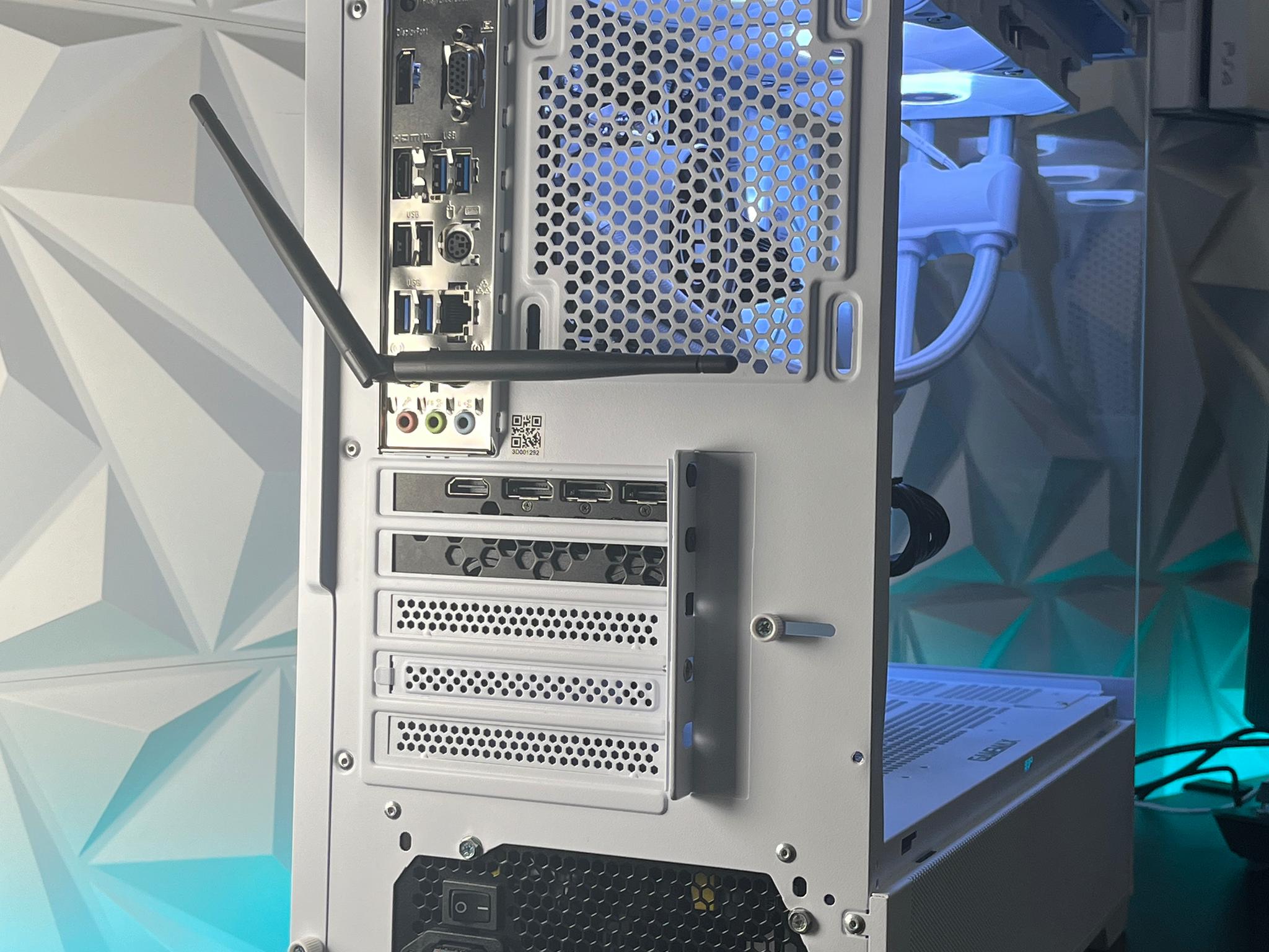 RTX 3060 Ti 8GB, Ryzen 5 4500, 32GB RAM 3200MHz | White RGB Gaming Computer/PC