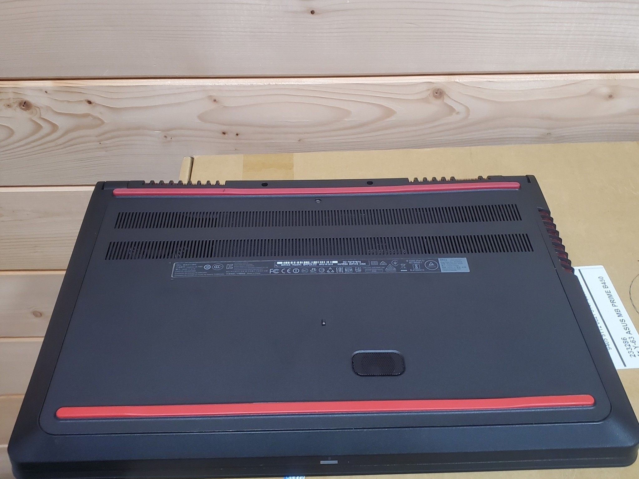 Dell Gaming Laptop: GTX 960M 4GB + i5 6300 + 8GB RAM + 256GB SSD + Refurbished (Red and Black)
