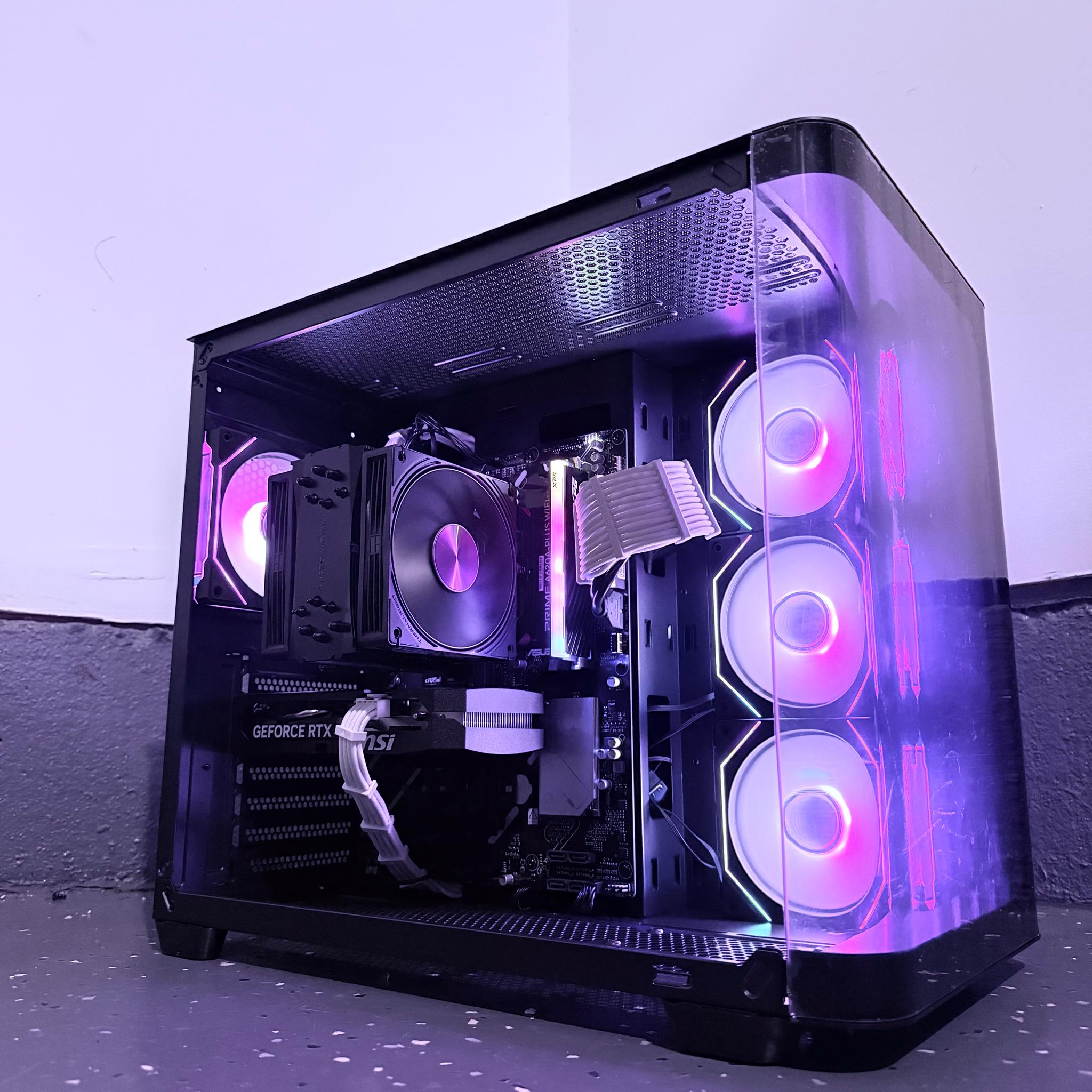 🌈"Astral Bloom"⚫️ | 1080p Gaming | RTX 5060 | Ryzen 5 8400F | 16GB DDR5 | 1TB SSD | Free Shipping