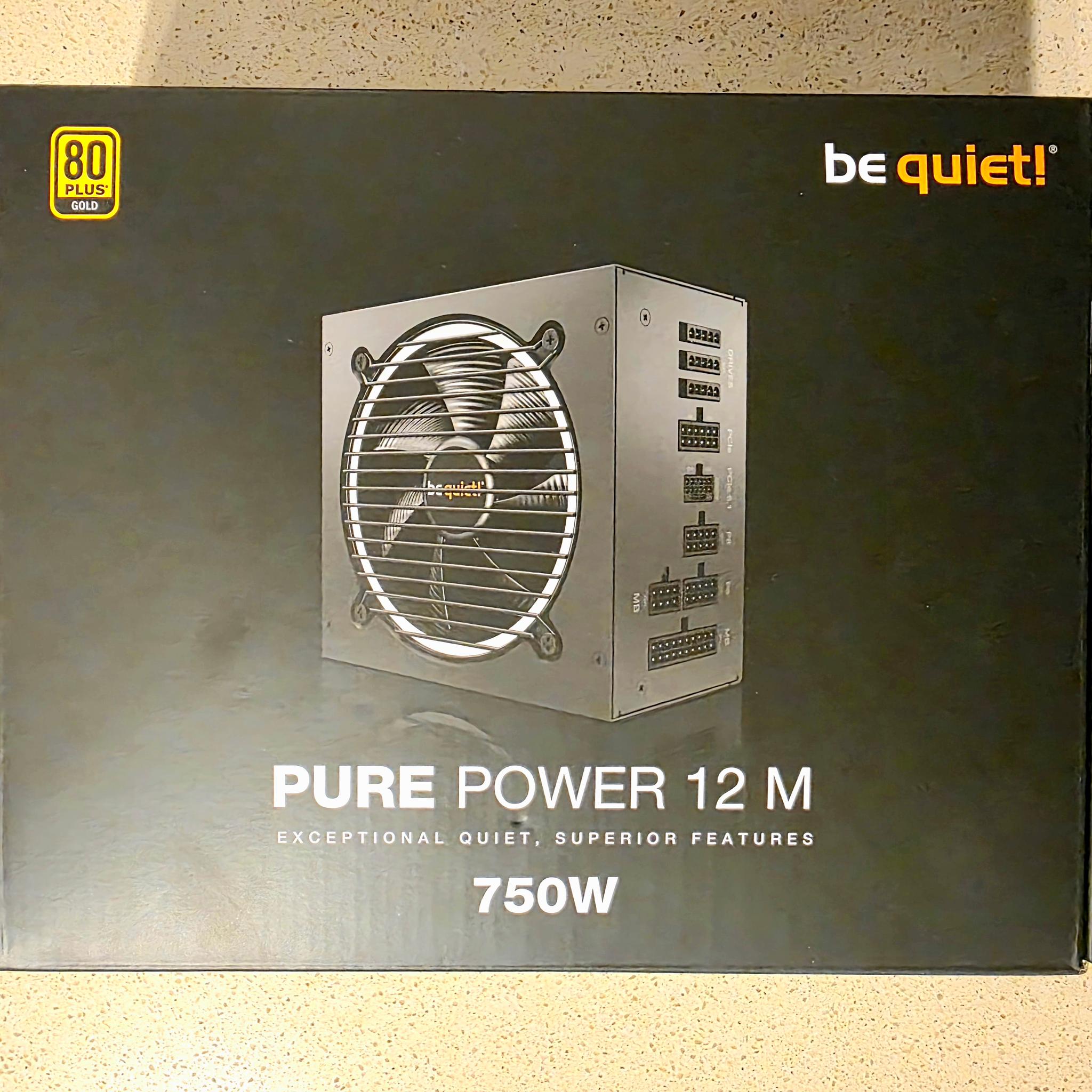 be quiet! Pure Power 12 M 750W 80+Gold