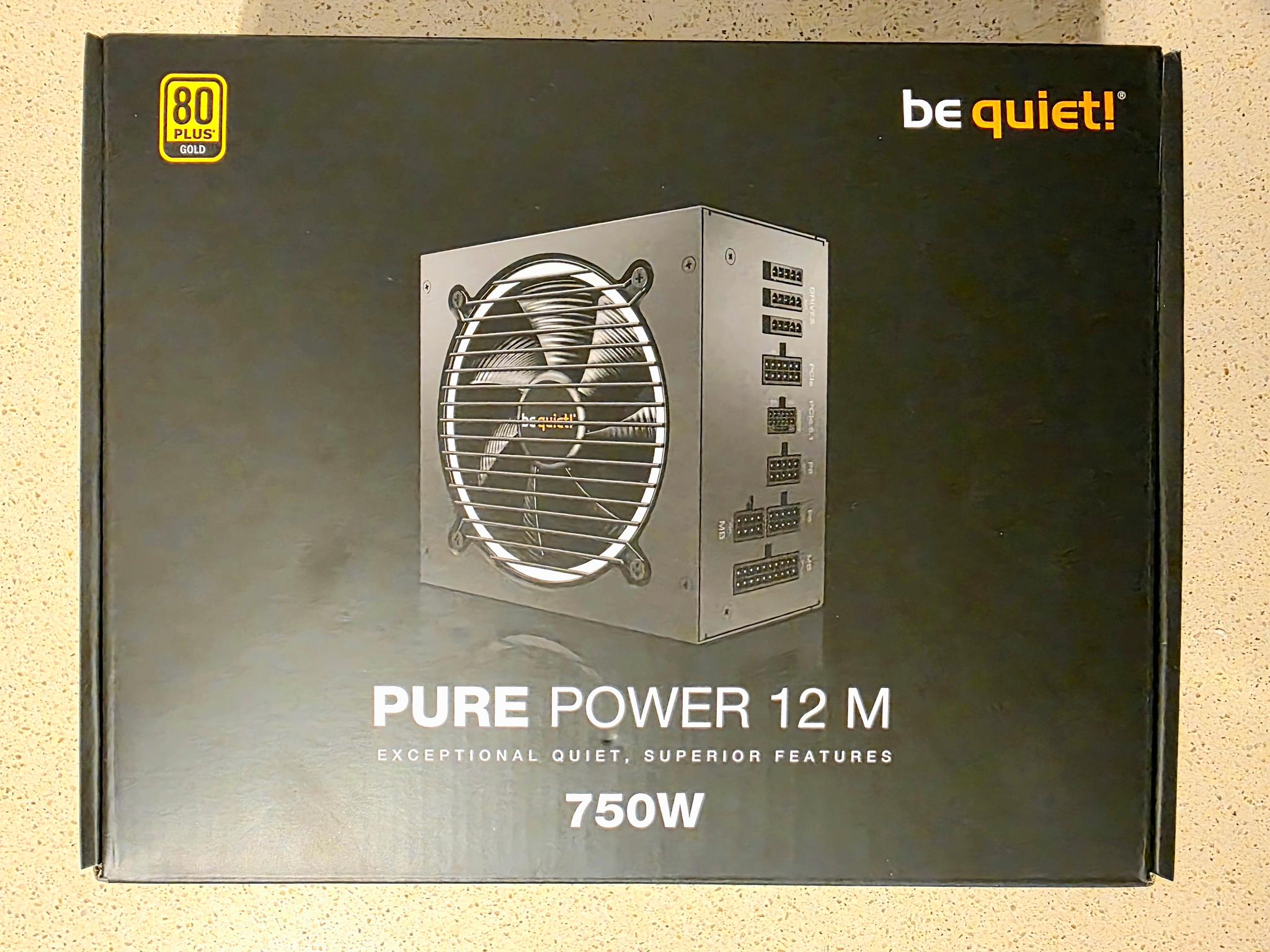 be quiet! Pure Power 12 M 750W 80+Gold
