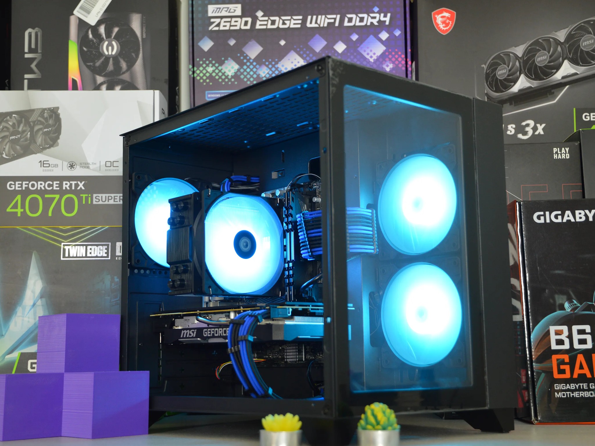 ⚡⚡ | RTX 2070 SUPER 8GB | RYZEN 5 3600 | 16GB DDR4 RAM | 1TB GEN 4 NVME SSD | Electric RTX |