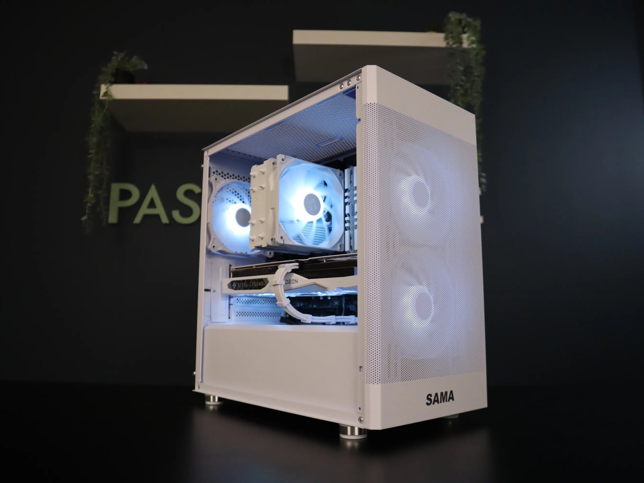 NEW  GAMING PC | 1440P | INTEL 12600KF | RX7600 | 1TB | WHITE | All Parts Brand New
