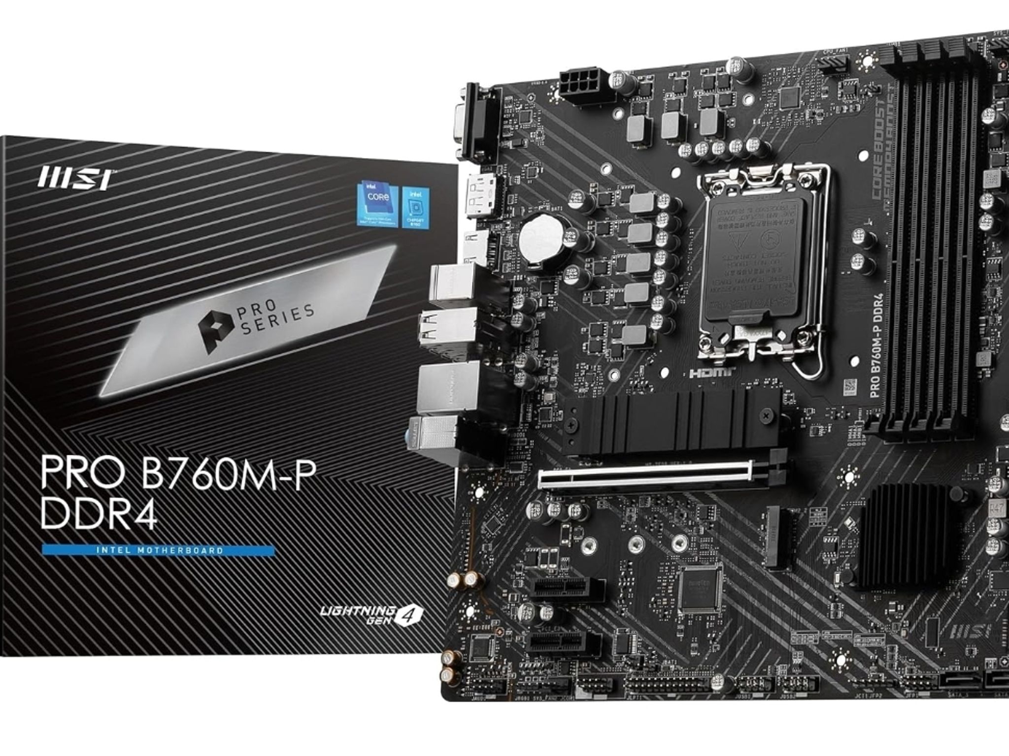 MSI PRO B760M-P DDR4 ProSeries Motherboard