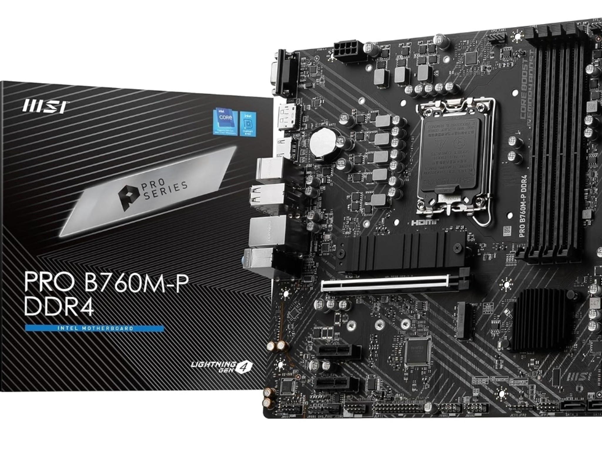 MSI PRO B760M-P DDR4 ProSeries Motherboard