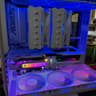 Custom White Intel Arc B580 with AMD 9600X