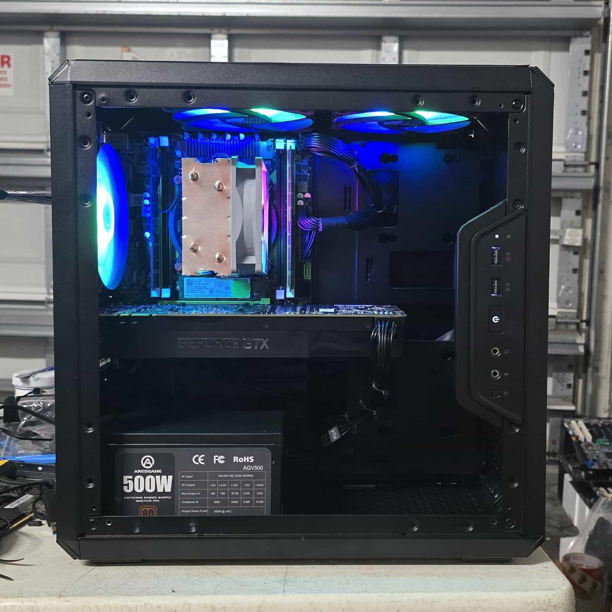 🎮 1080p Gaming PC | GTX 1070 | 8-Core Xeon | 32GB RAM | 512GB NVMe SSD