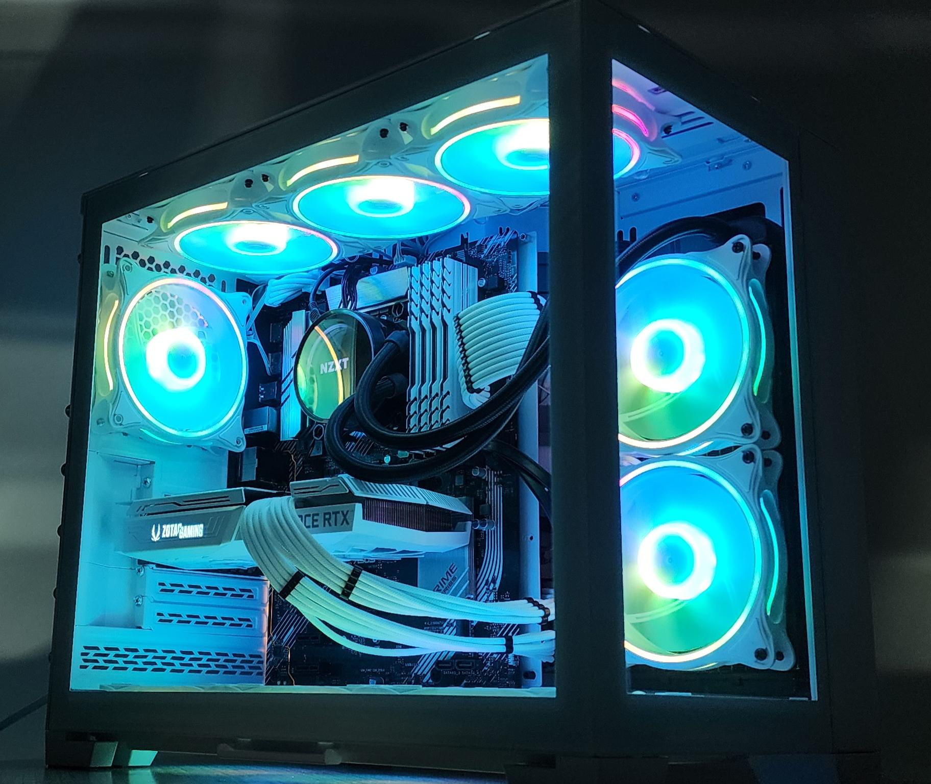 Gaming PC i7-10700K 32GB RAM 1TB SSD RTX 3070 8GB Windows 11 Computer