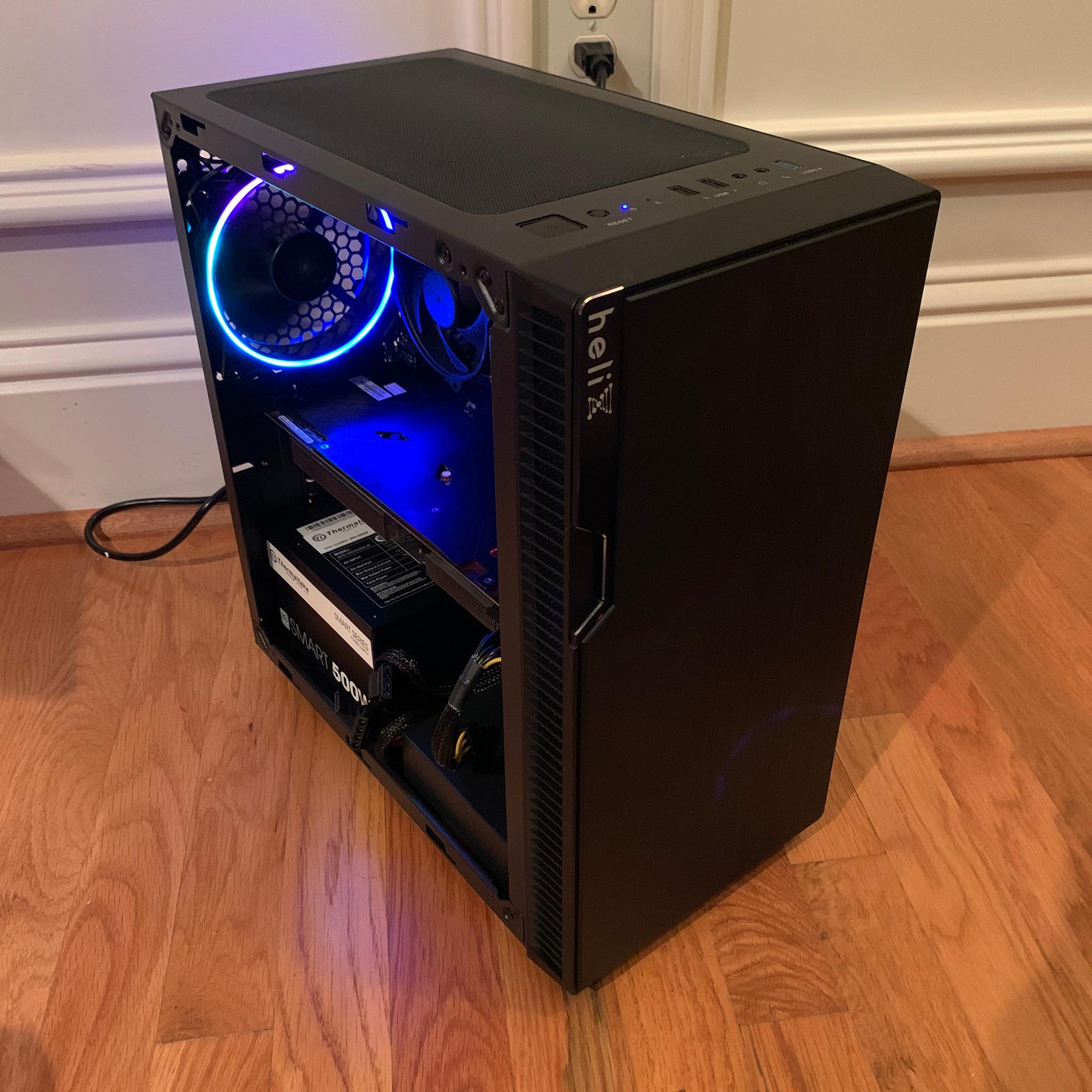 i5 7500 RX 480 8GB BUDGET 1080p GAMING PC 16GB RAM 500GB SSD RGB WINDOWS 10