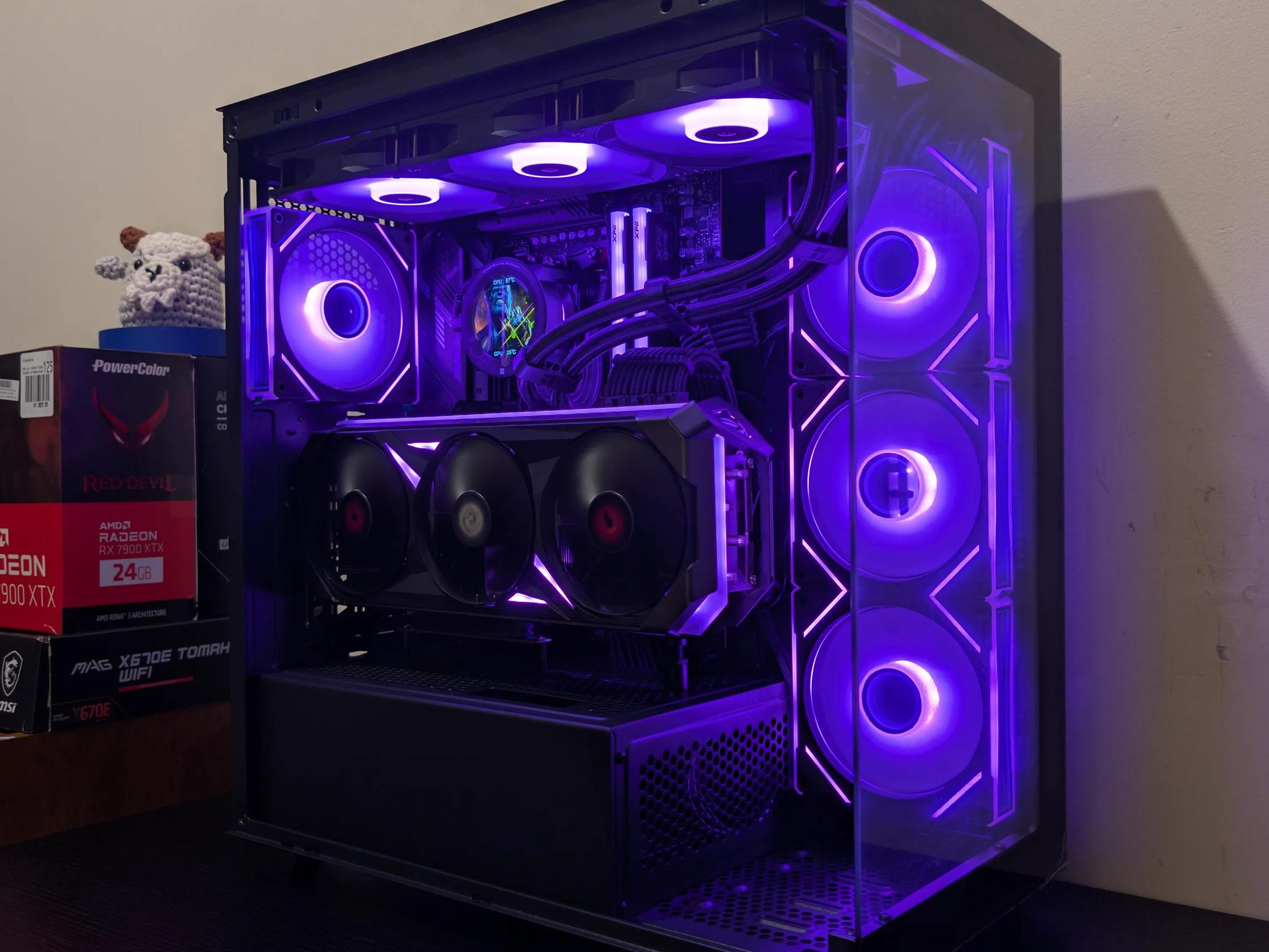 🔥🐈‍⬛ 4K Gaming Beast | RX 7900XTX | Ryzen 9 7900X | 2TB SSD | 32GB RAM | WiFi 6 & Bluetooth 🐈‍⬛🔥