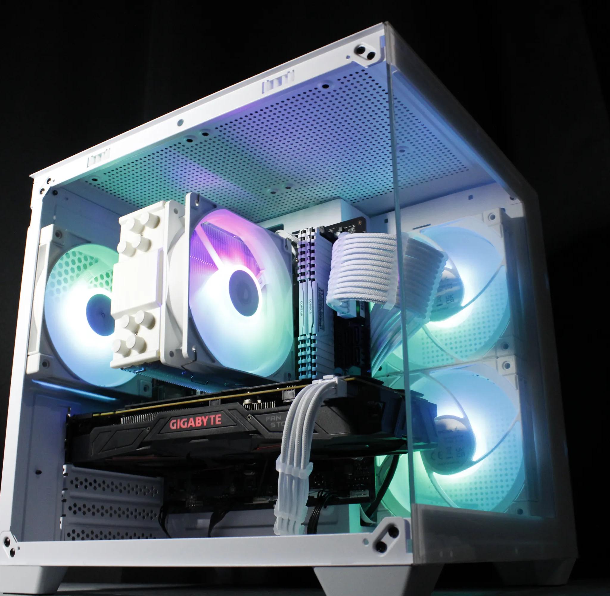 🤍 White Gaming PC [GTX 1080][12th gen CPU]