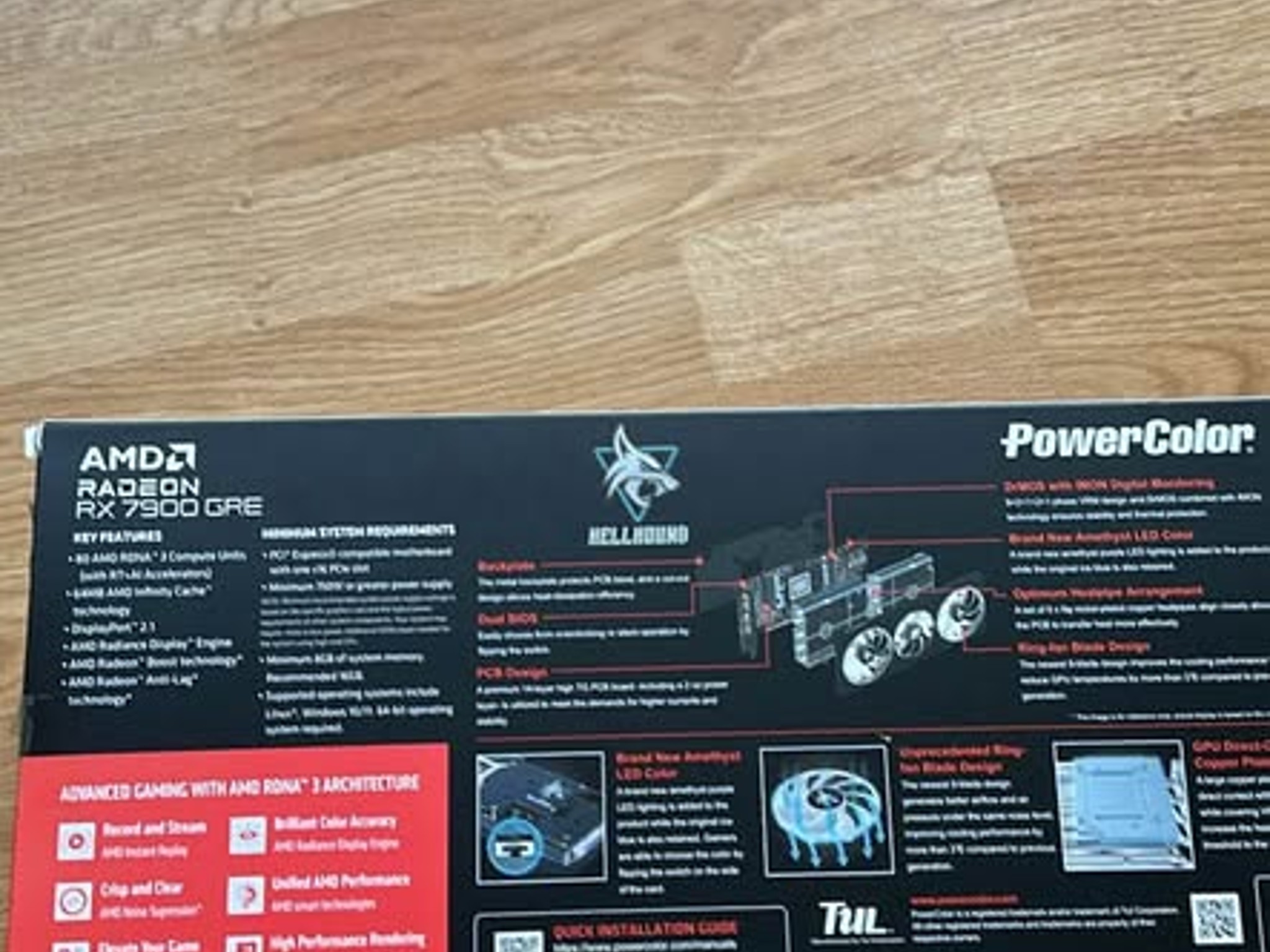 AMD RX 7900 GRE Hellhound Edition