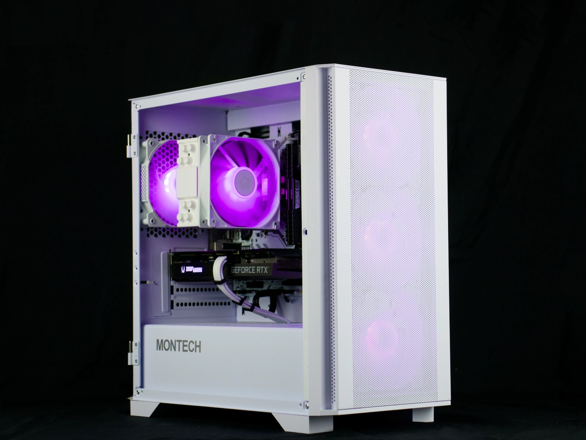 🧊❄️🧊 White Gaming PC – RTX 3060 TI , Ryzen 5 3600, 16GB RAM, 500GB SSD - WiFi, BlueTooth🧊❄️🧊