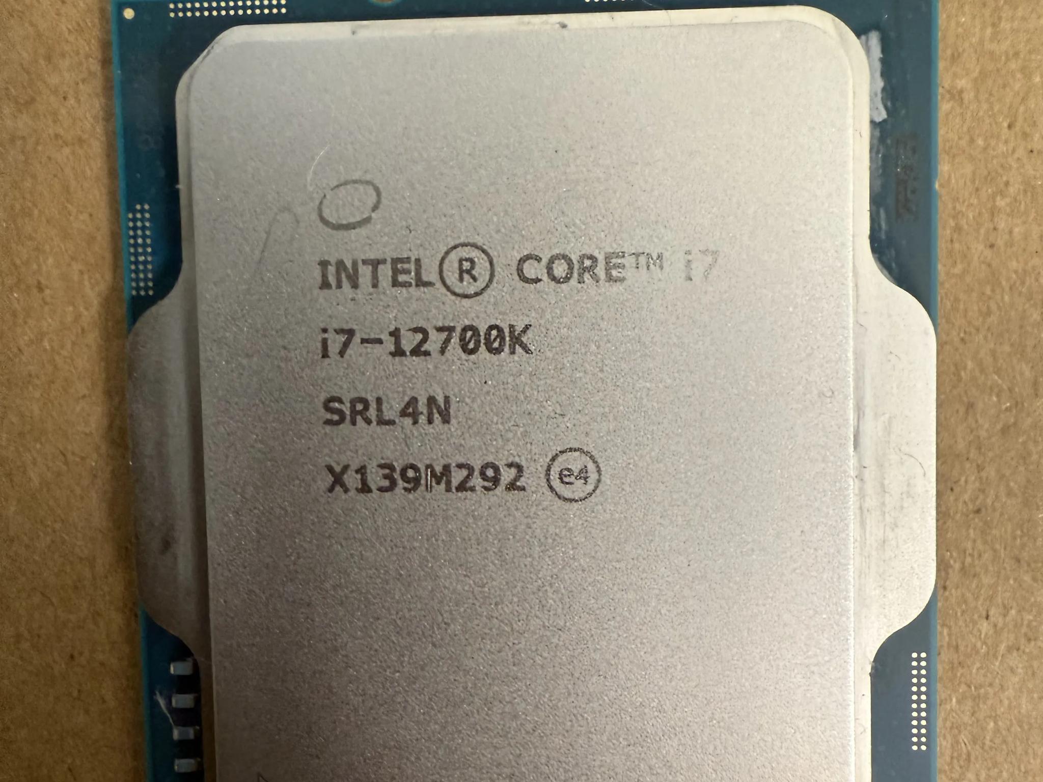 i7 12700K Intel Unlocked CPU | Like New | Barely Used