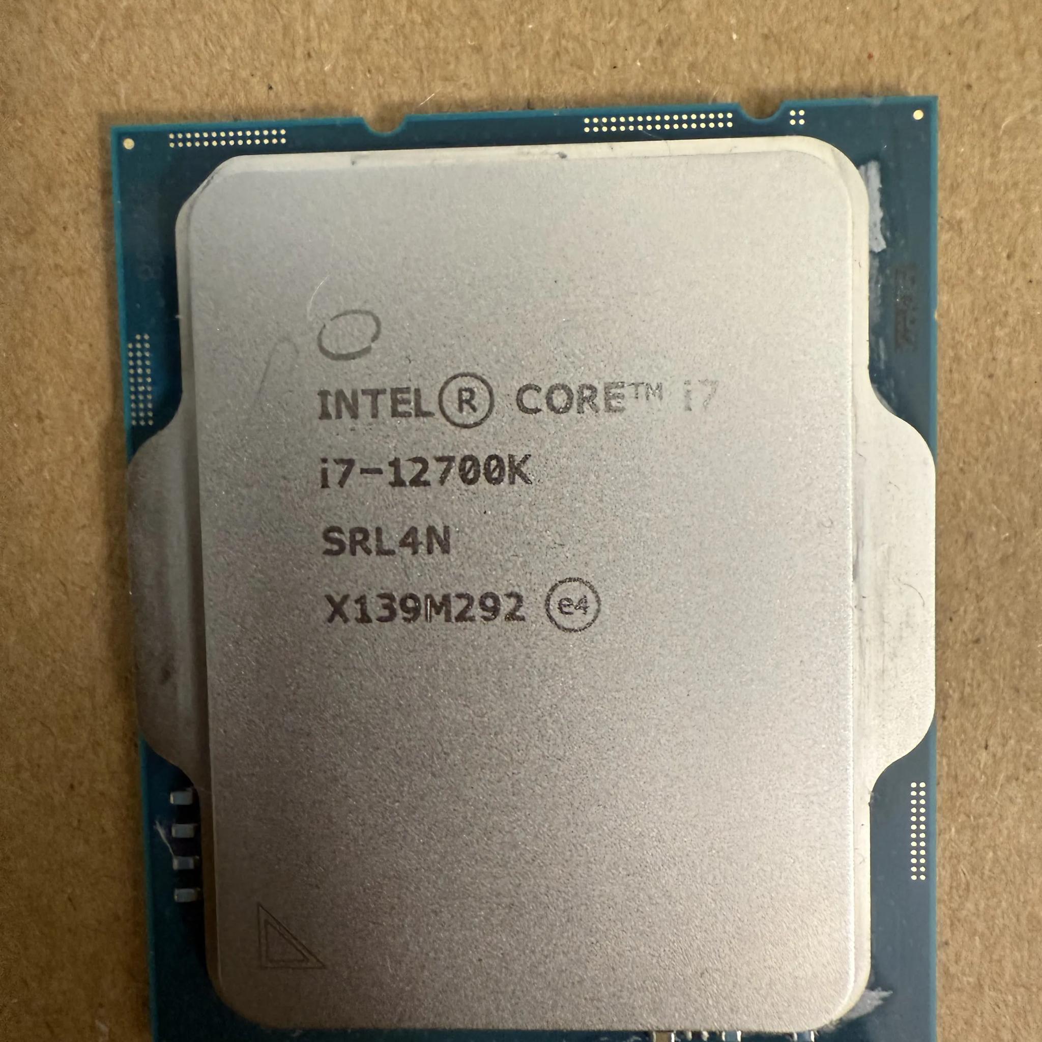 i7 12700K Intel Unlocked CPU | Like New | Barely Used