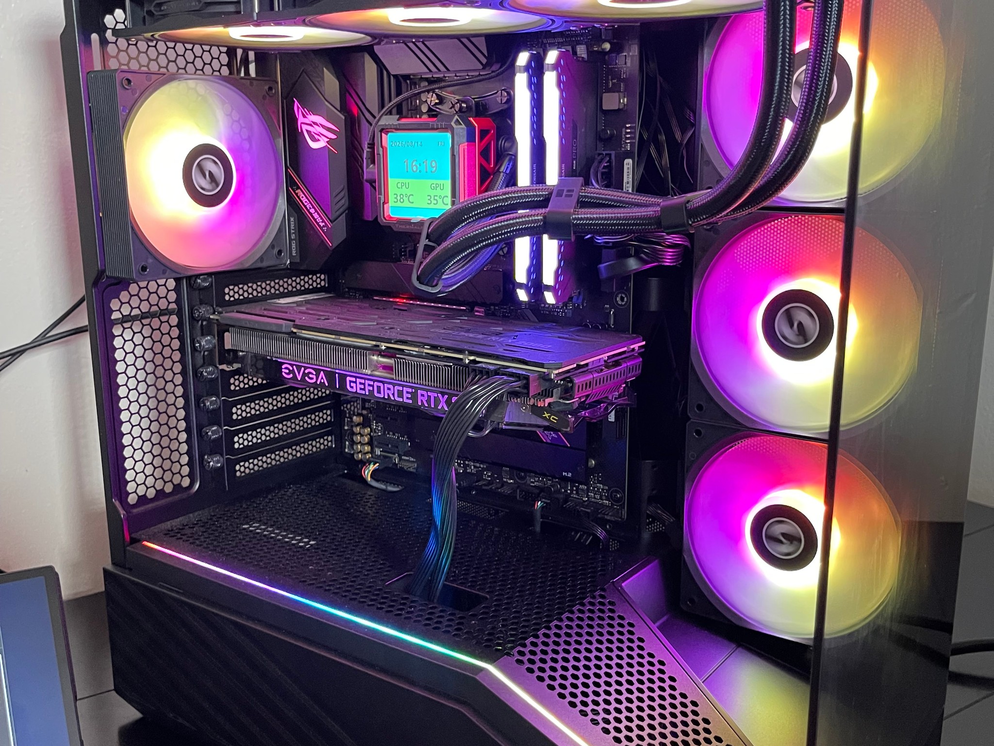 🌟Gaming PC/ RTX 2080/ Ryzen 7 5700/ 16Gb RAM/ 1Tb/ Liquid cooled.🌟