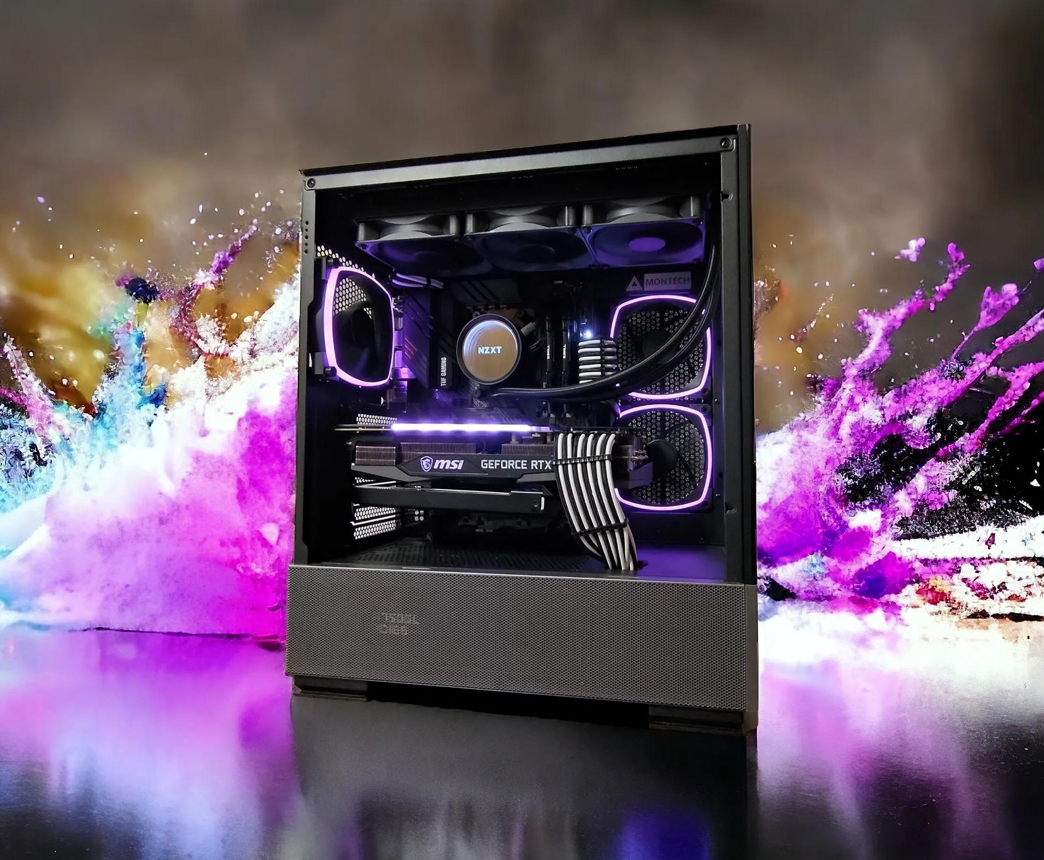 🆕Premium Montech Sky 2️⃣ Gaming PC 🖥 | 5800X3D | RTX 3080 10GB | 32GB Ram | 1TB NVME