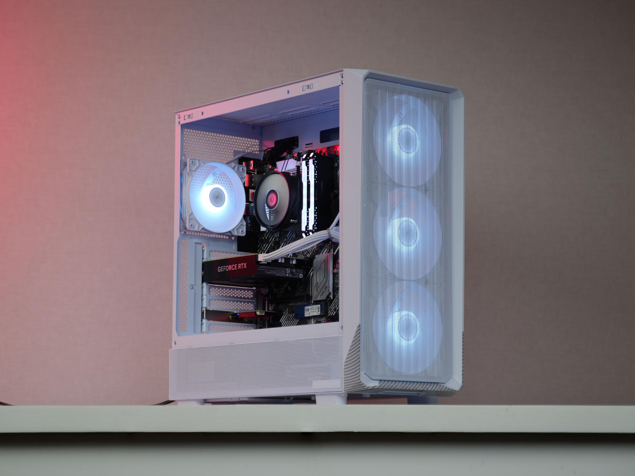 “JOYFORM” RTX 4060 Intel i5 10600K 16GB 1.3TB Windows 11 Gaming PC Powerhouse