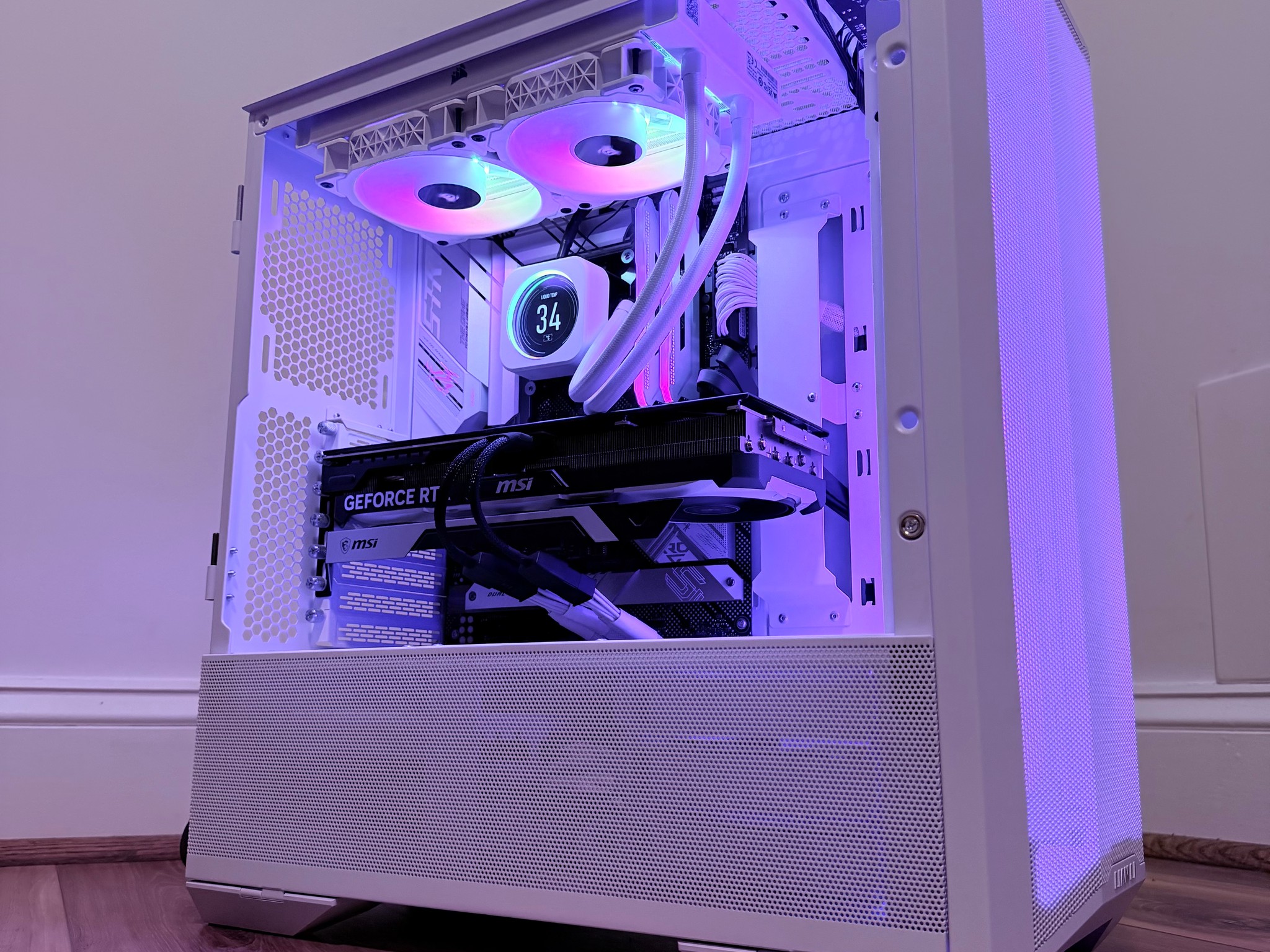 ❄️"Glacier Bloom"🌸| 1440p Gaming | RTX 4070 Ti 12GB | Intel i7 12700K | 32B DDR4 | 1tb NVME Storage