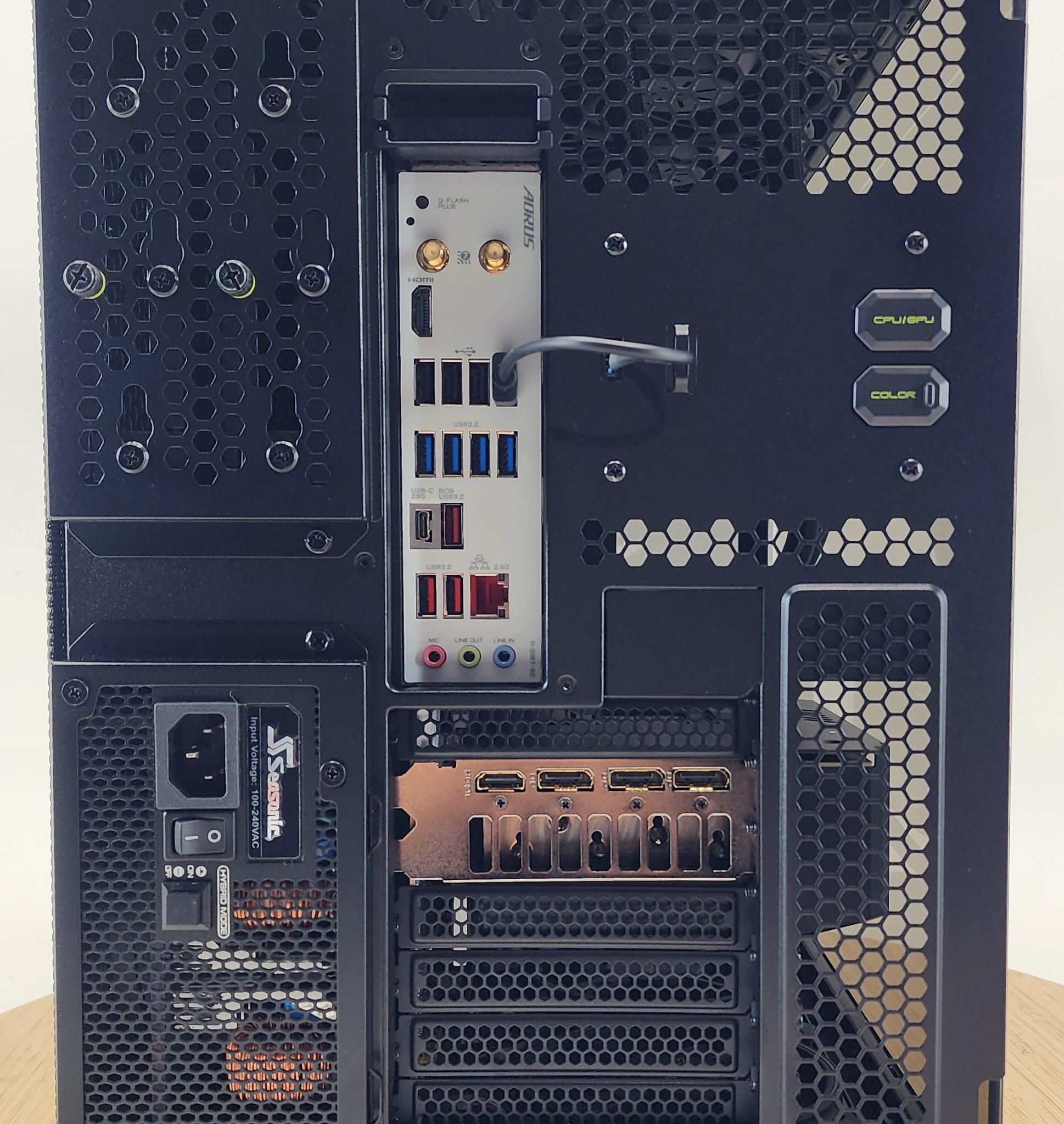 Gaming PC Ryzen 7 9800X3D 64GB RAM 4TB SSD RTX 5090 32GB Windows 11 Computer