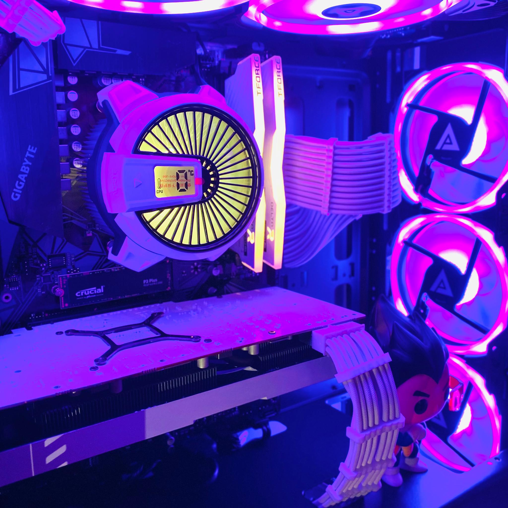FMD🔥| RX 5700XT|Ryzen 5@4GHz| 16GB DDR4(TForce)| 1TB NVMe SSD| Windows 11 Pro