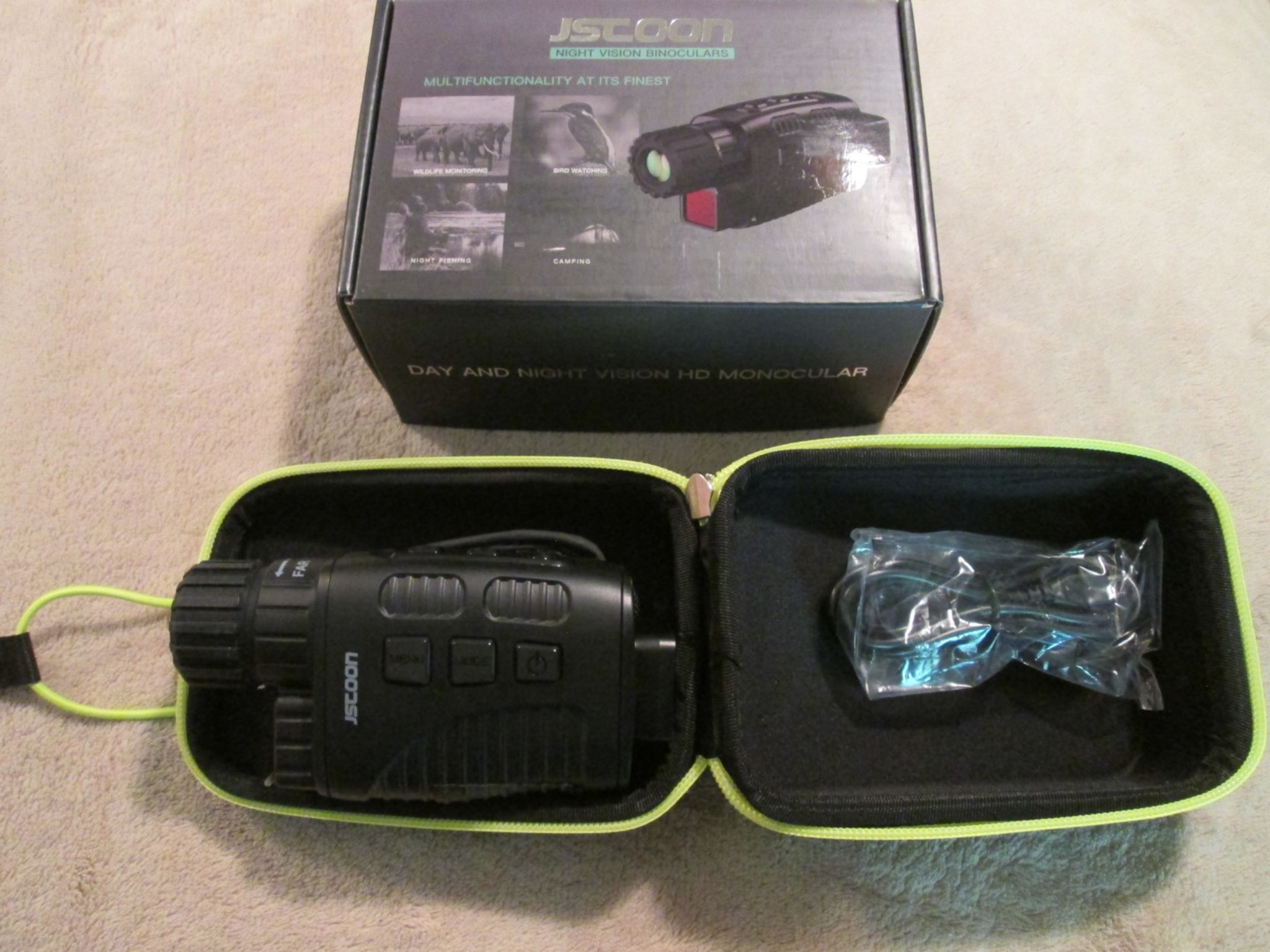 Night Vision Monocular / Recorder New In Box