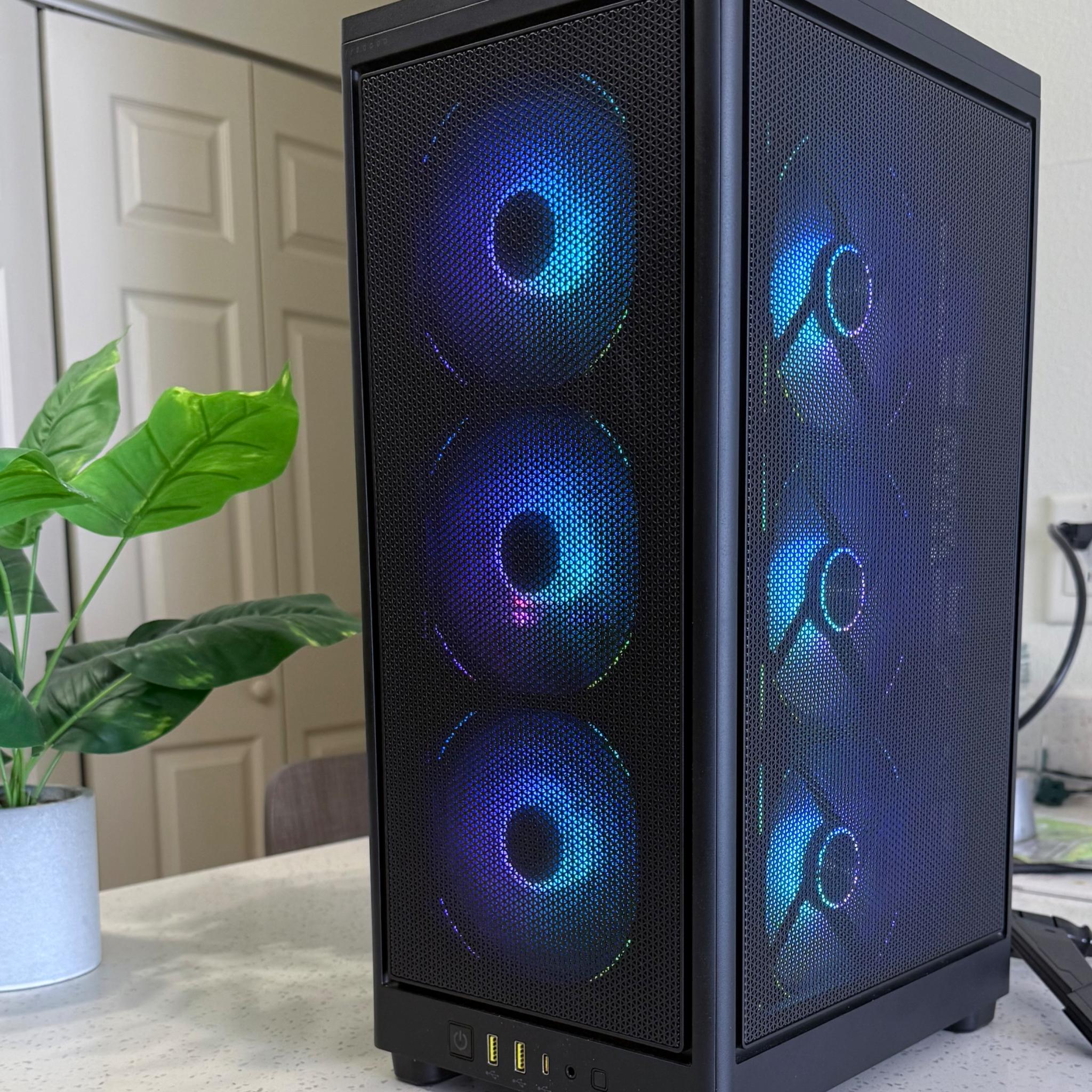 Black Opal VIII|Core Ultra 7 265K| 5070 Ti|32GB DDR5|2TB PCIE 5.0| Workstation SFF Gaming PC