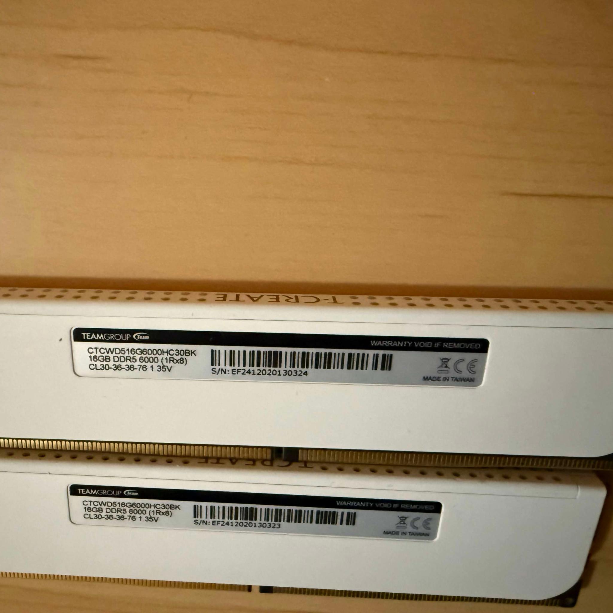 Team Group T-CREATE EXPERT 32GB (2 x 16GB) PC RAM DDR5 6000 SFF Compatible