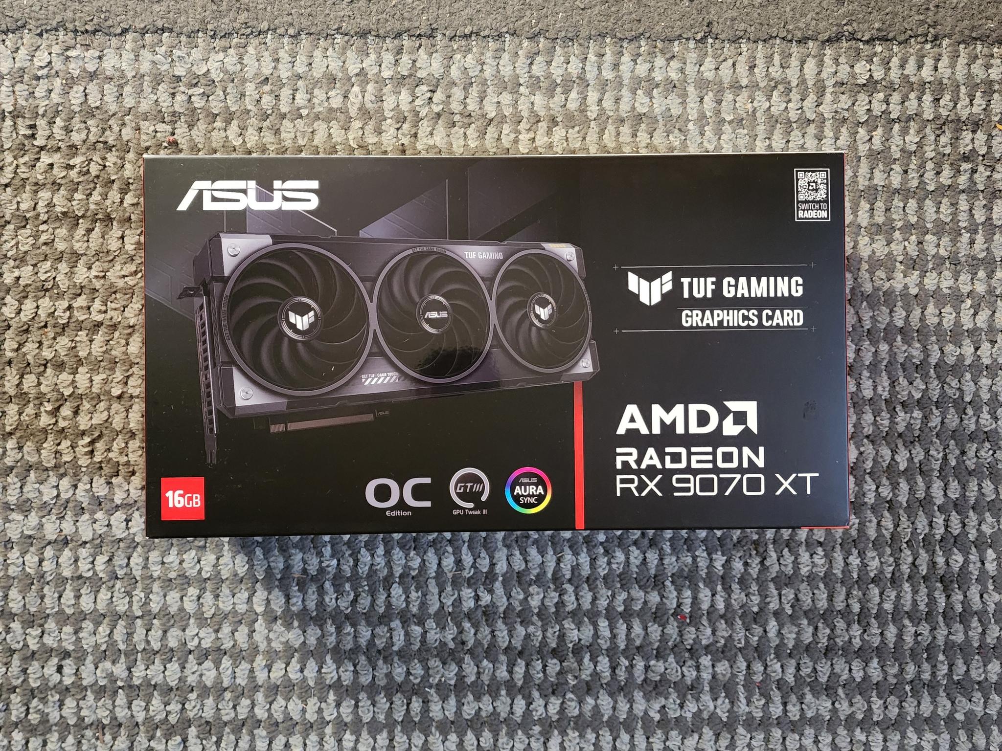 ASUS TUF Radeon RX 9070 XT OC