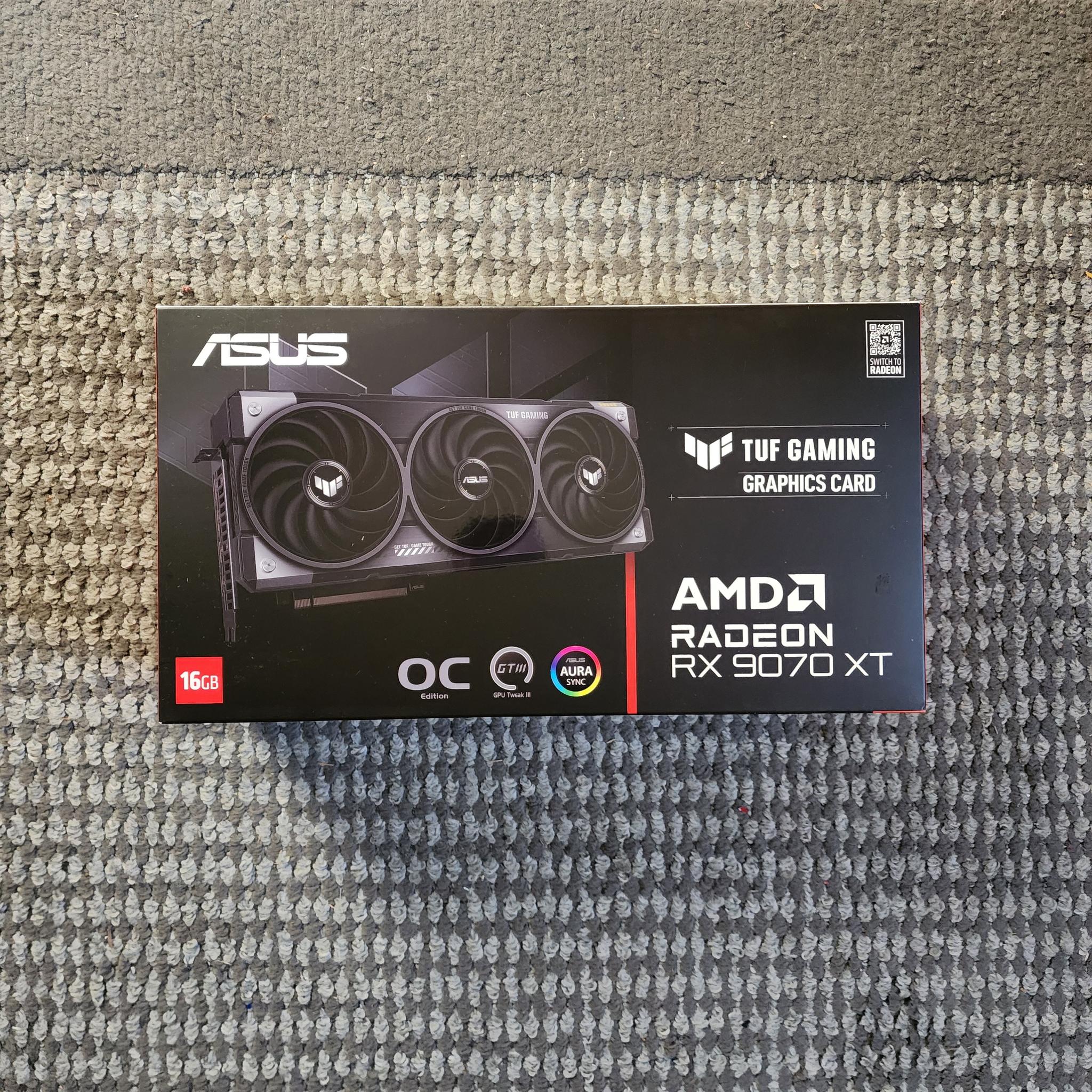 ASUS TUF Radeon RX 9070 XT OC