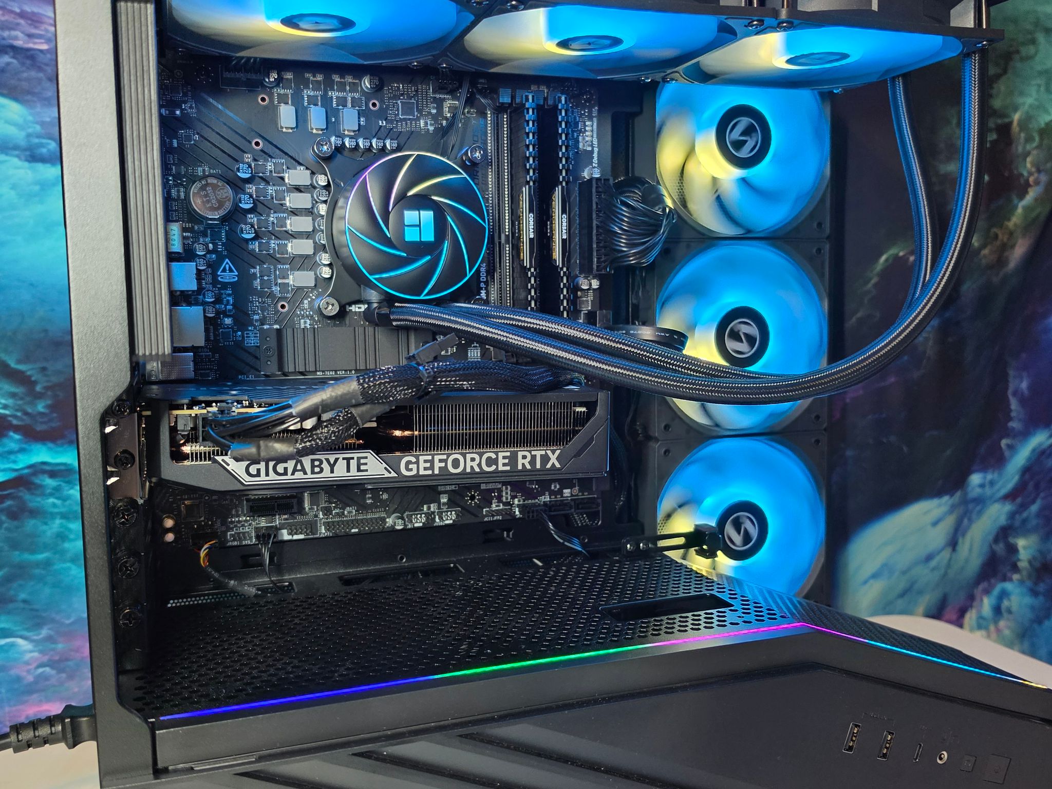 Gigabyte RTX 5060 8gb + Intel i7 14700f PC Build #110