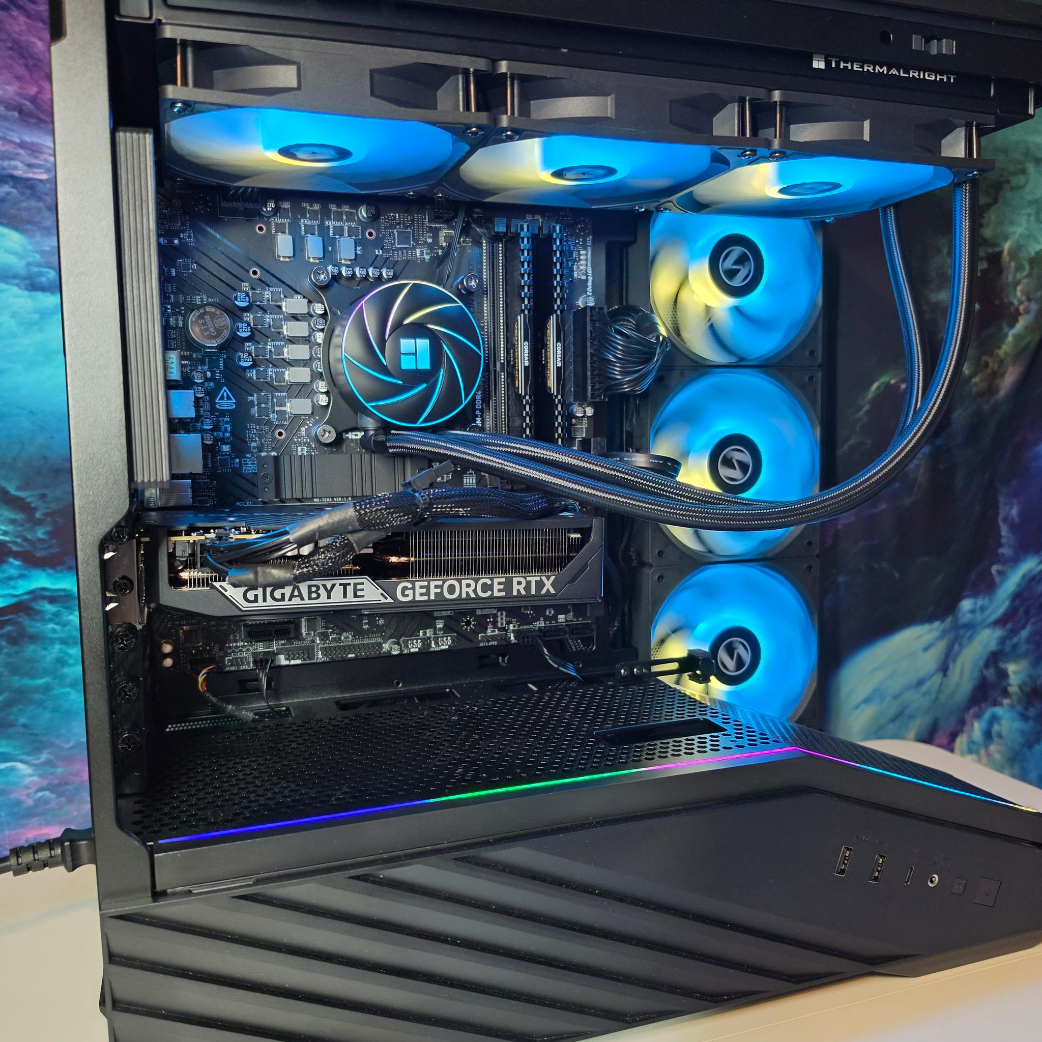Gigabyte RTX 5060 8gb + Intel i7 14700f PC Build #110