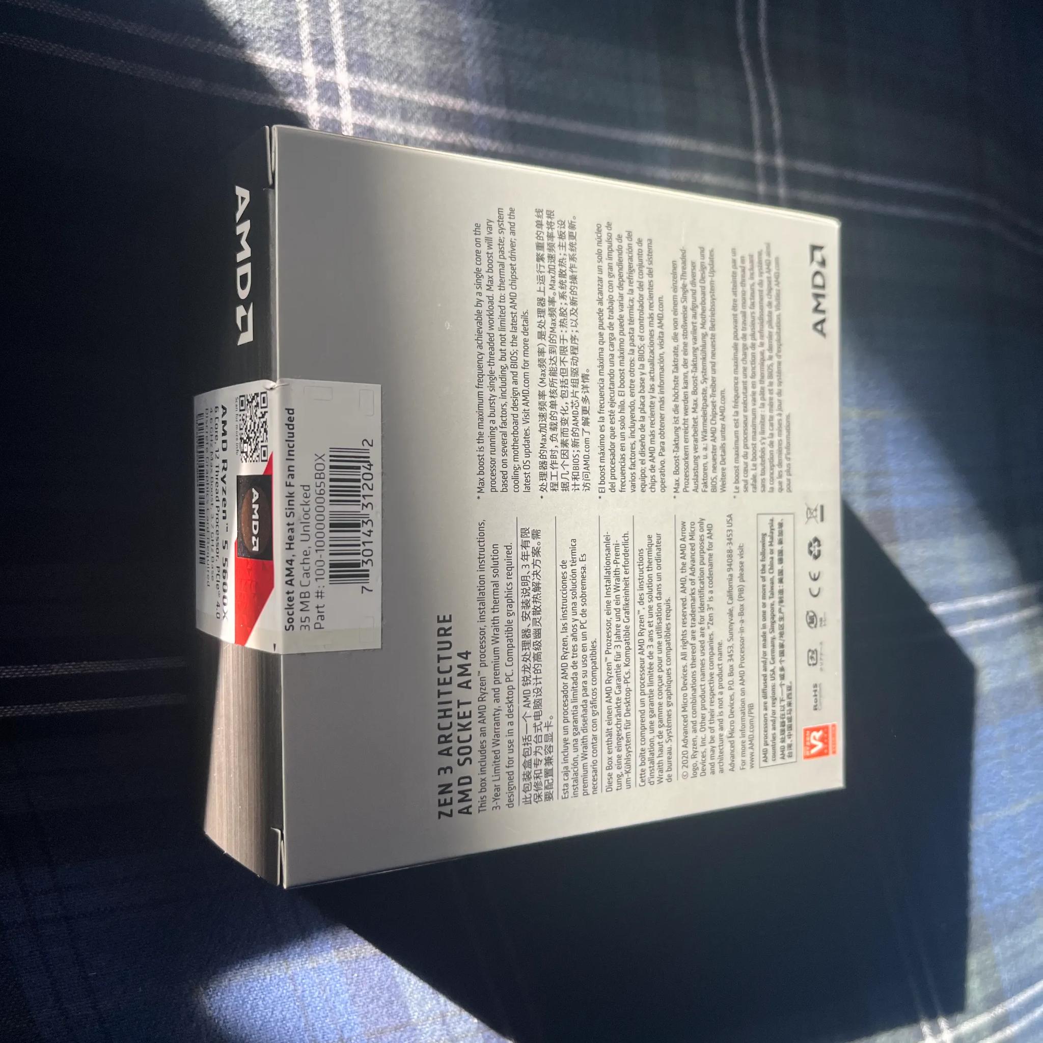 BRAND NEW UNOPENED | AMD RYZEN 5 5600X CPU PROCESSOR