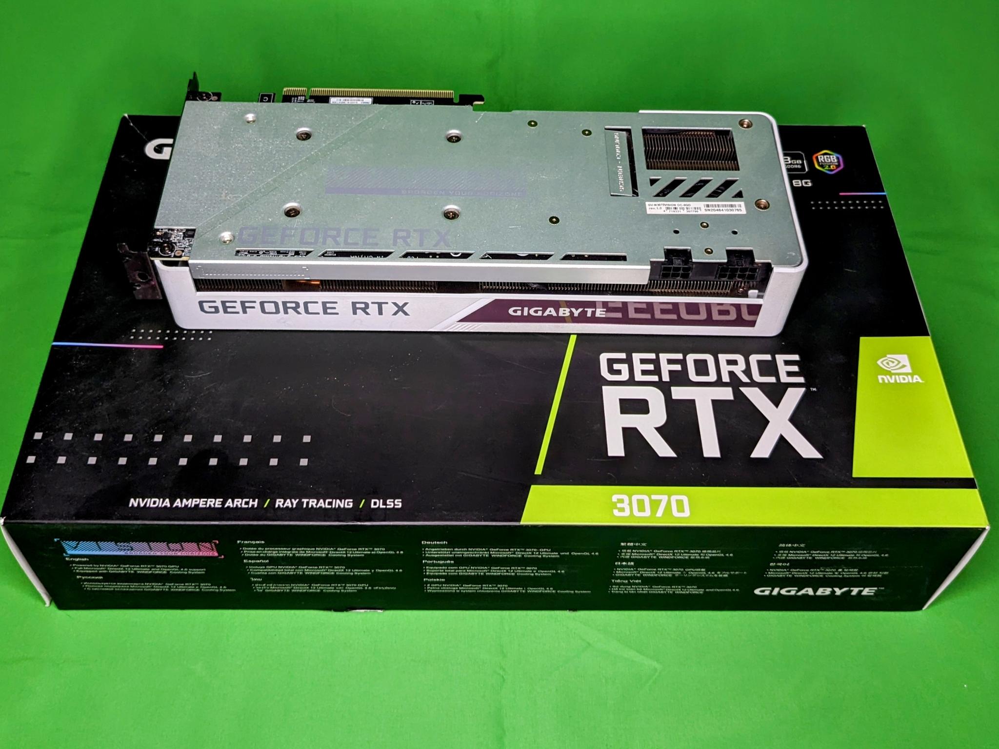 [USED] Gigabyte RTX 3070 Vision