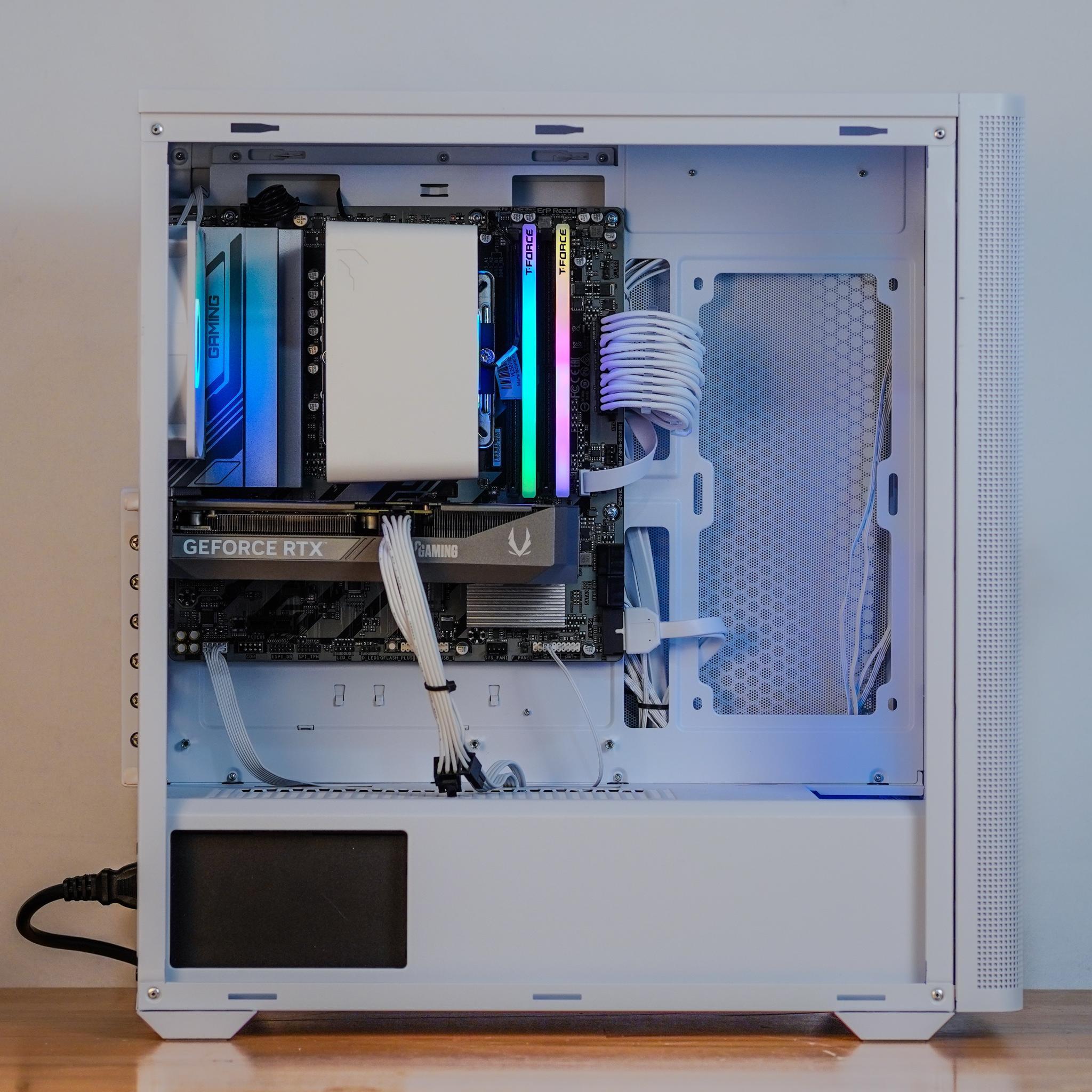 "𝒩𝒰𝒞𝐼𝒰𝒮" Gaming Computer - Ryzen 5 5500, RTX 5060, 16GB DDR4 Ram (V6) by EXT PCs