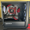Black and Red Rx 6600/Ryzen 5 5500 PC