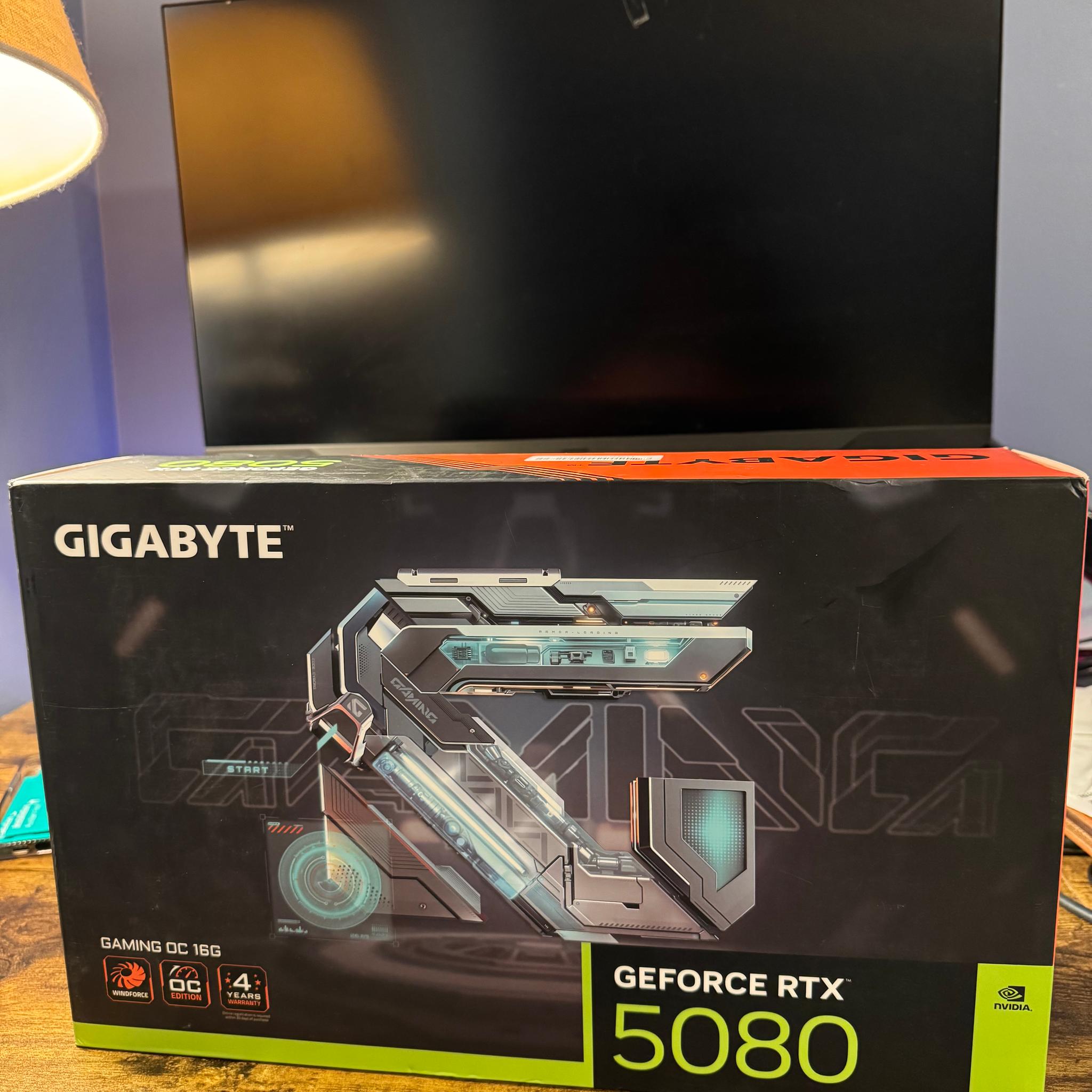 GIGABYTE GeForce RTX 5080 GAMING OC 16G