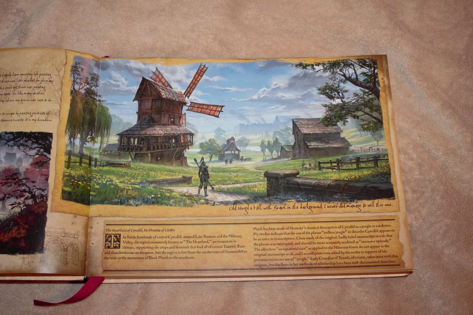 Elder Scrolls Online Imperial Edition Art Book