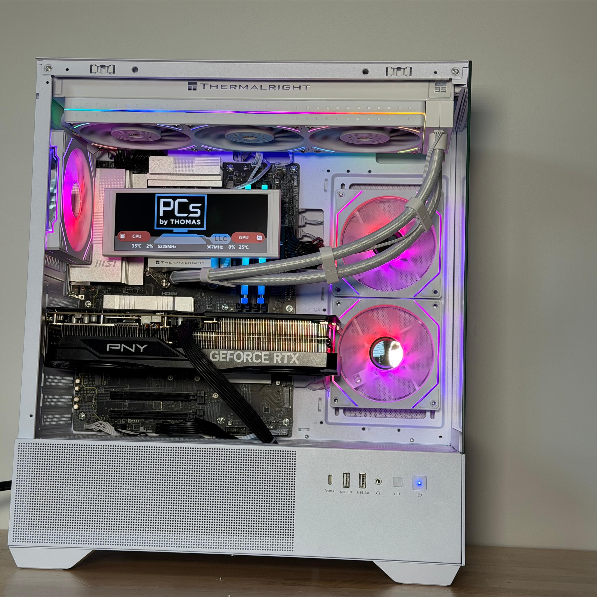 RTX 5070ti Ryzen 7 9800x3d Gaming PC