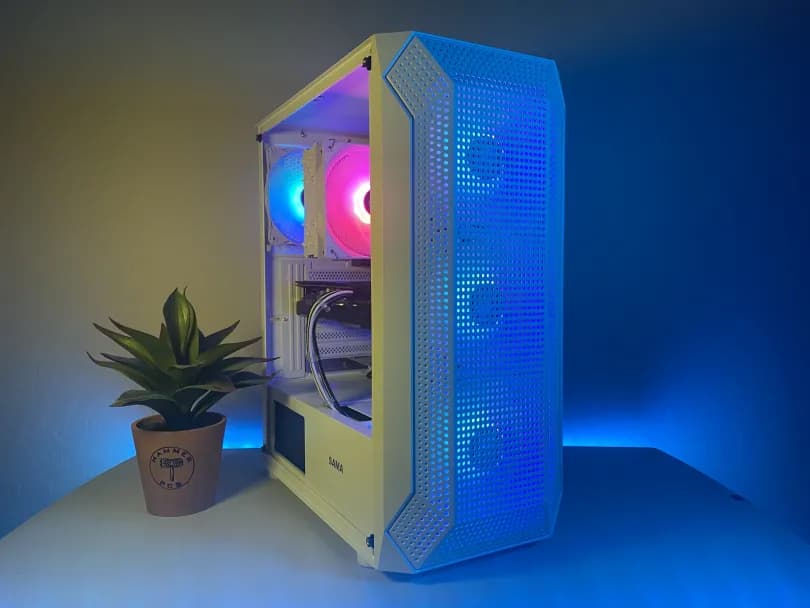 ⚡Custom Built FAST RGB Gaming PC ⚡| Ryzen 5, RX 6600 XT | Fortnite, CoD, Cyberpunk, R6, and more!