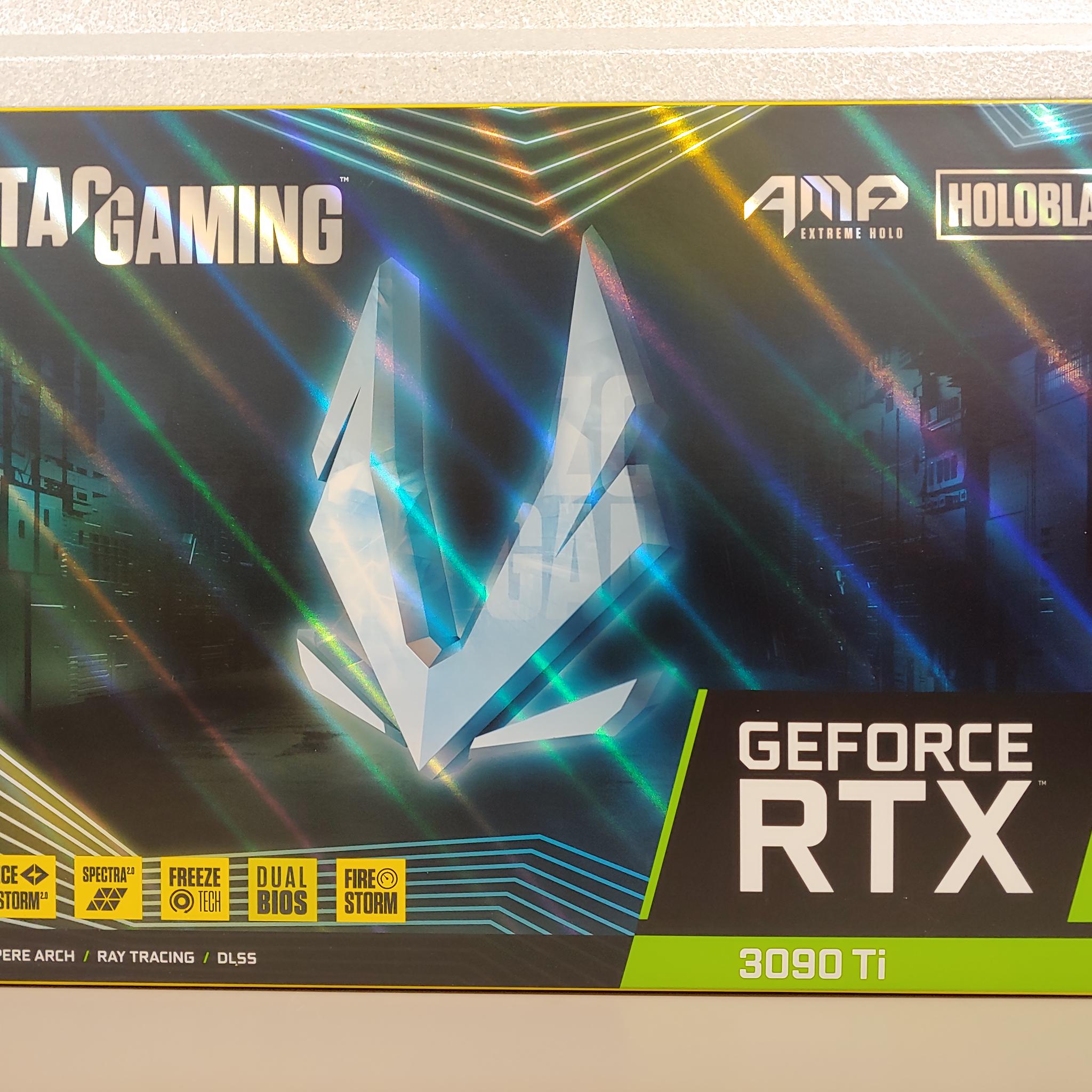 ZOTAC GAMING GeForce RTX 3090 Ti AMP Extreme Holo – 24GB GDDR6X