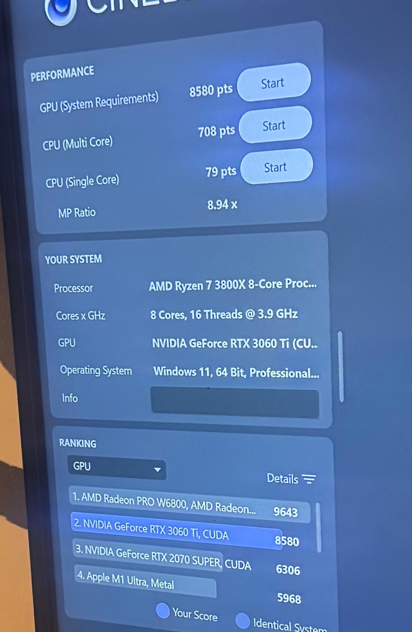 RTX 3060TI / Ryzen 7 3800X/ 16GB RGB RAM Gaming PC