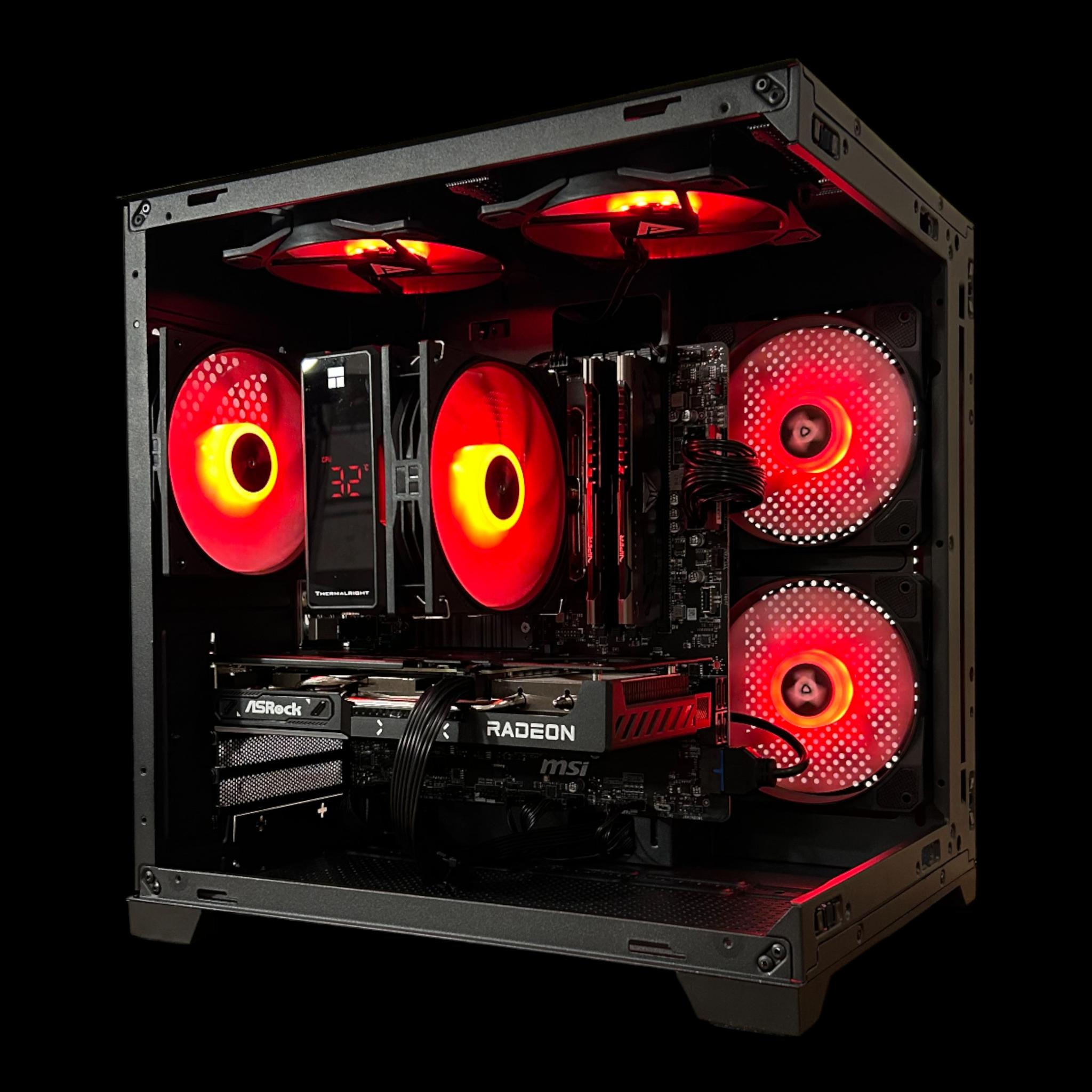 RX 9060XT 16GB | Ryzen 7 5700X | 16GB DDR4 | 1TB NVMe | The Mid-Range Beast RX